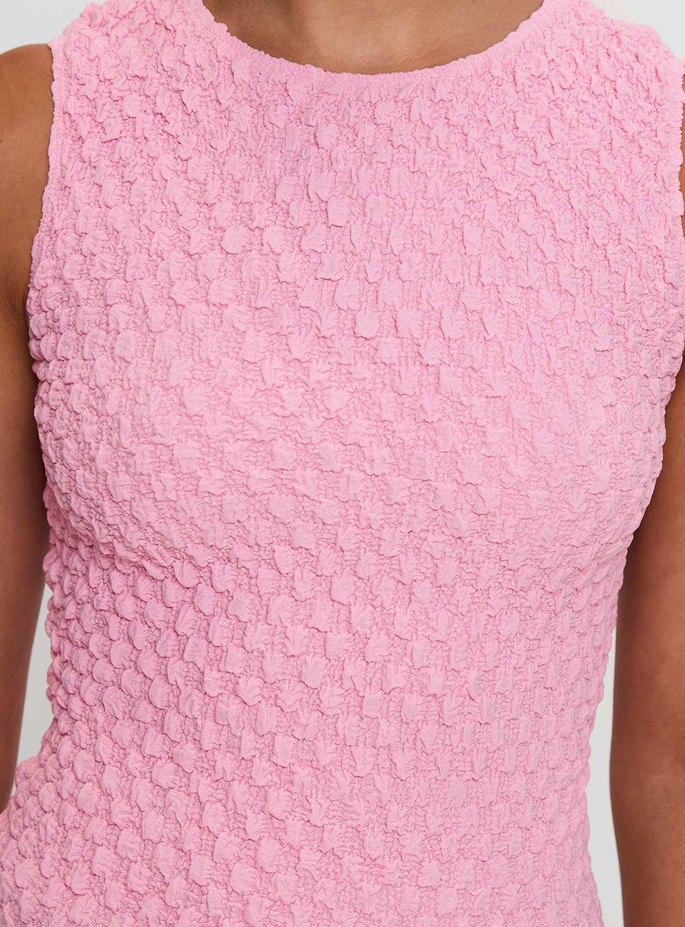 Goodnight And Go Textured Top Pink - Image 6
