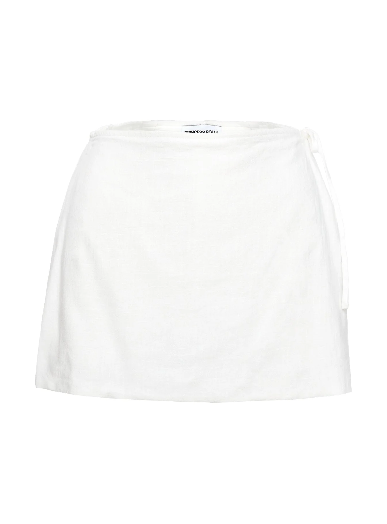 Gulliver Tie Side Mini Skort White - Image 7