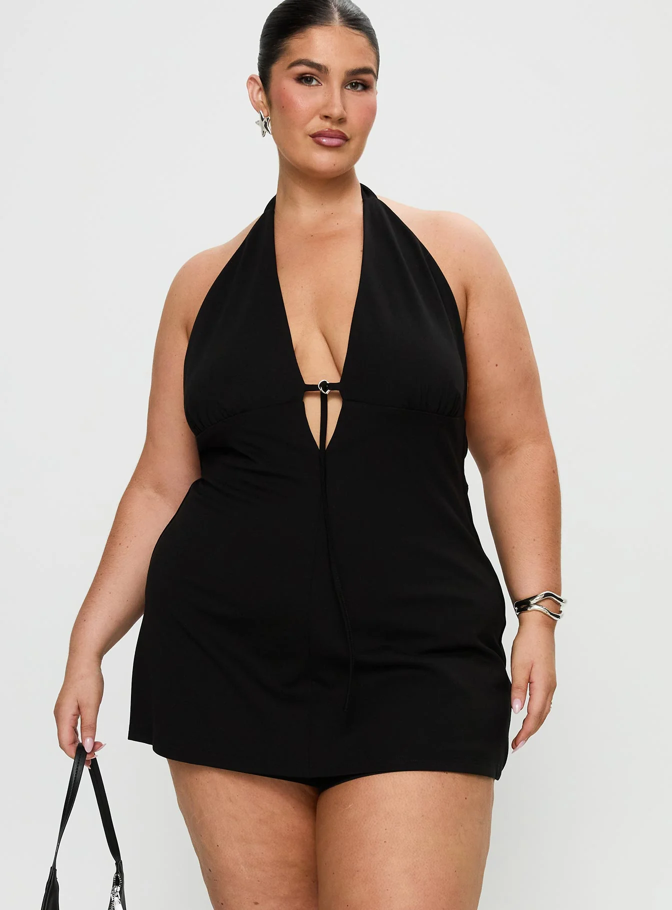 Hanah Playsuit Black Curve - Image 2