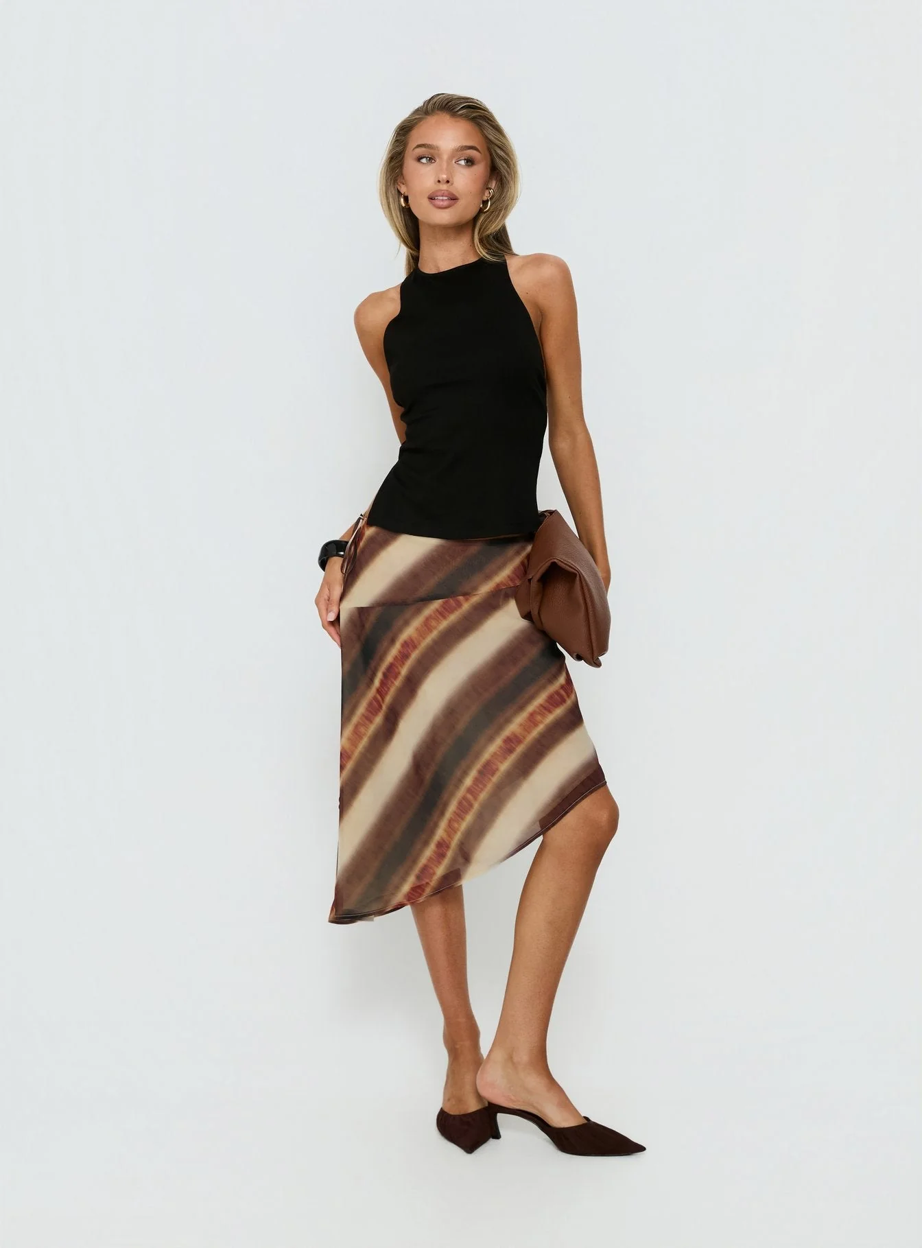 Harlene Back Detail Top Black - Image 3