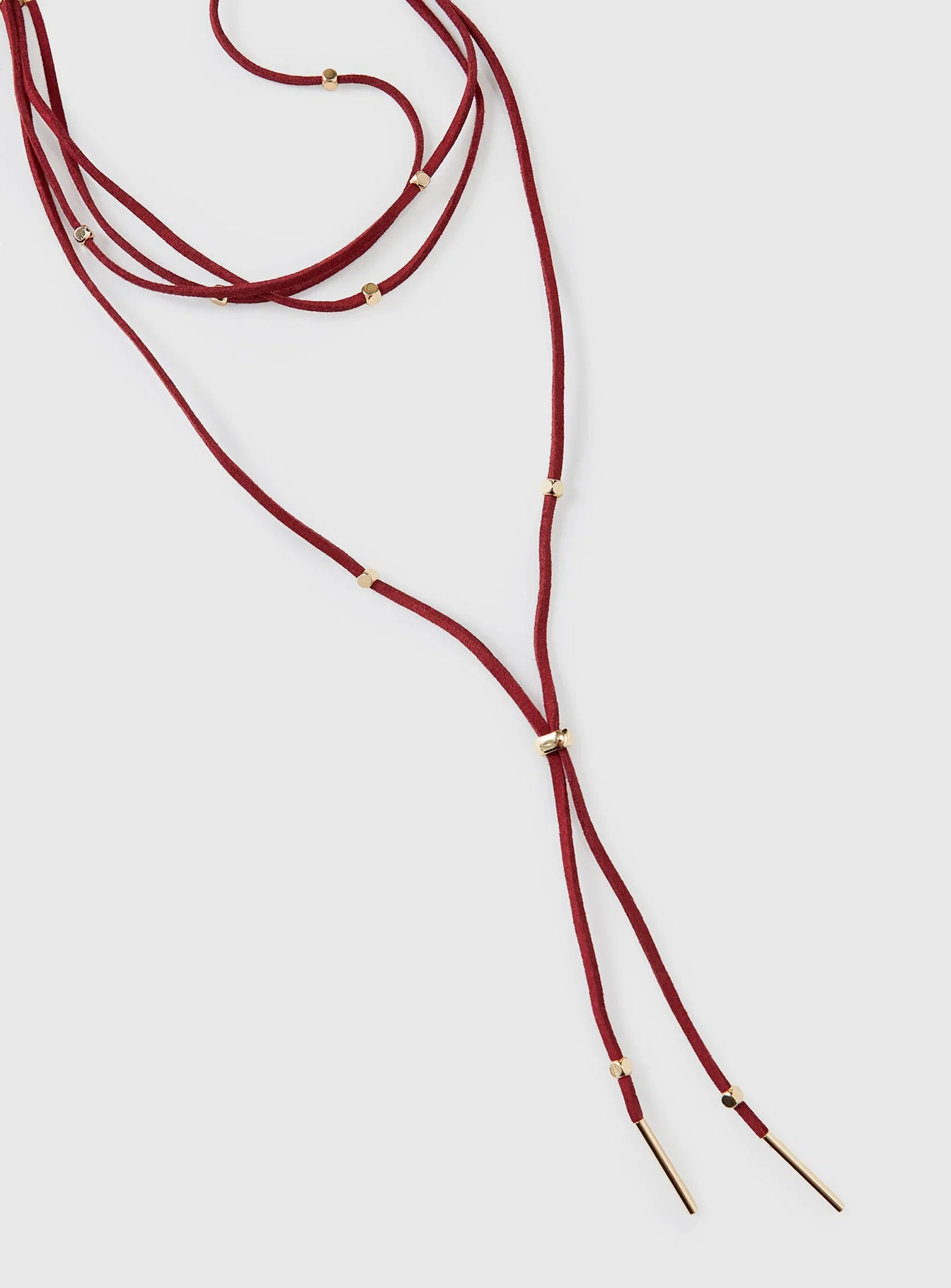 Hayze Necklace Red - Image 3