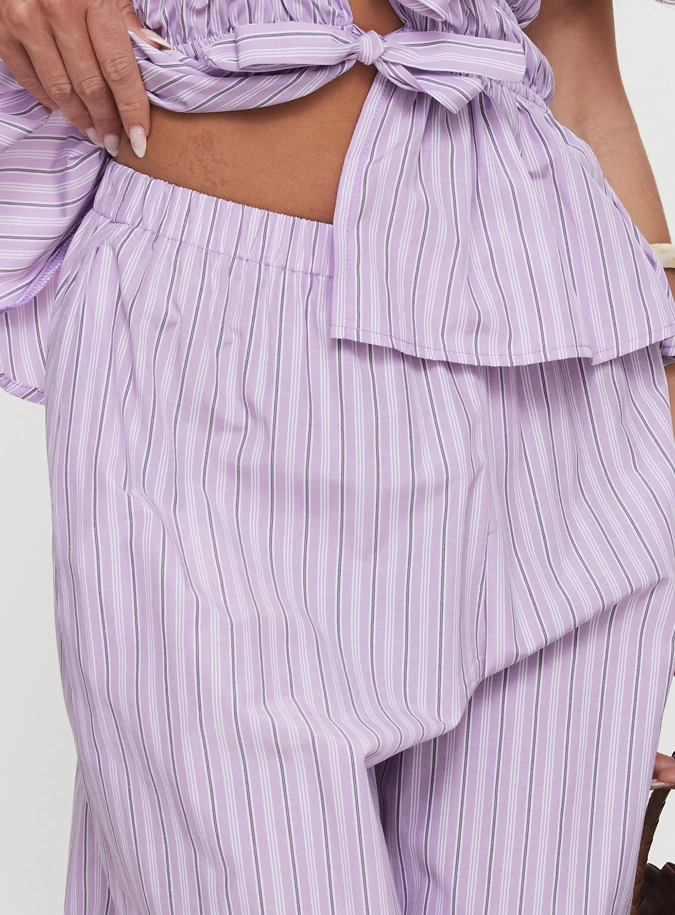 Helaine Straight Leg Pant Lilac - Image 6
