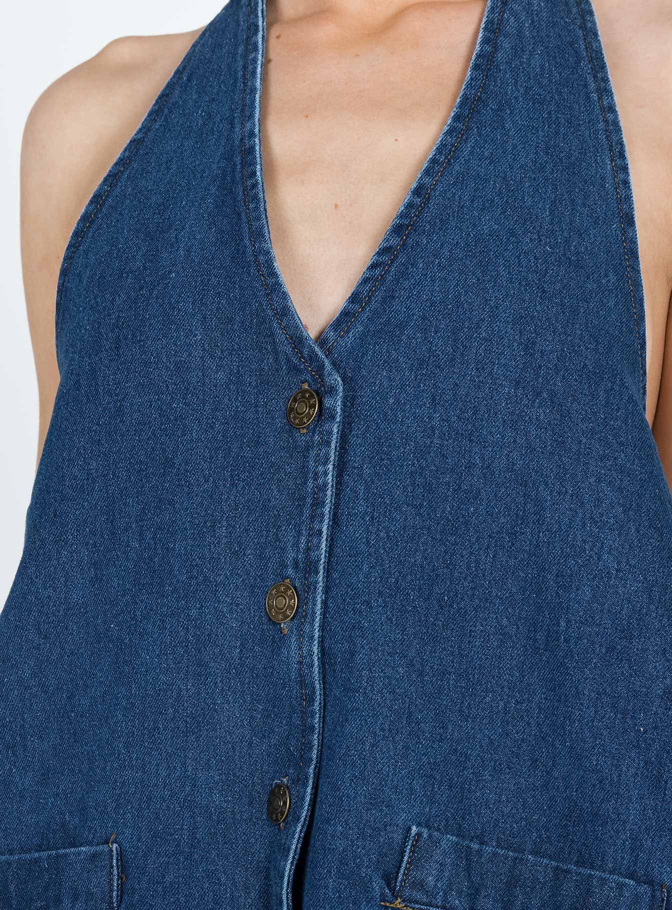 Hills Halter Denim - Image 9