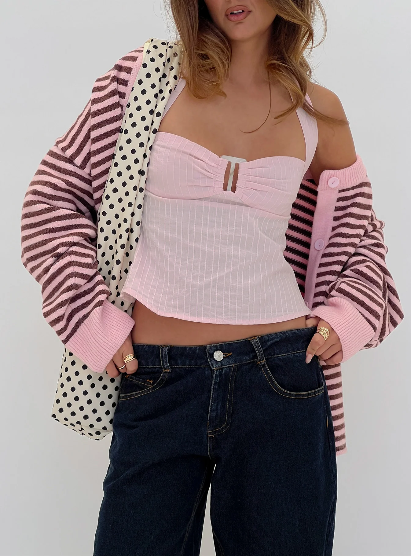 Isabetta Halter Top Pink Petite - Image 14