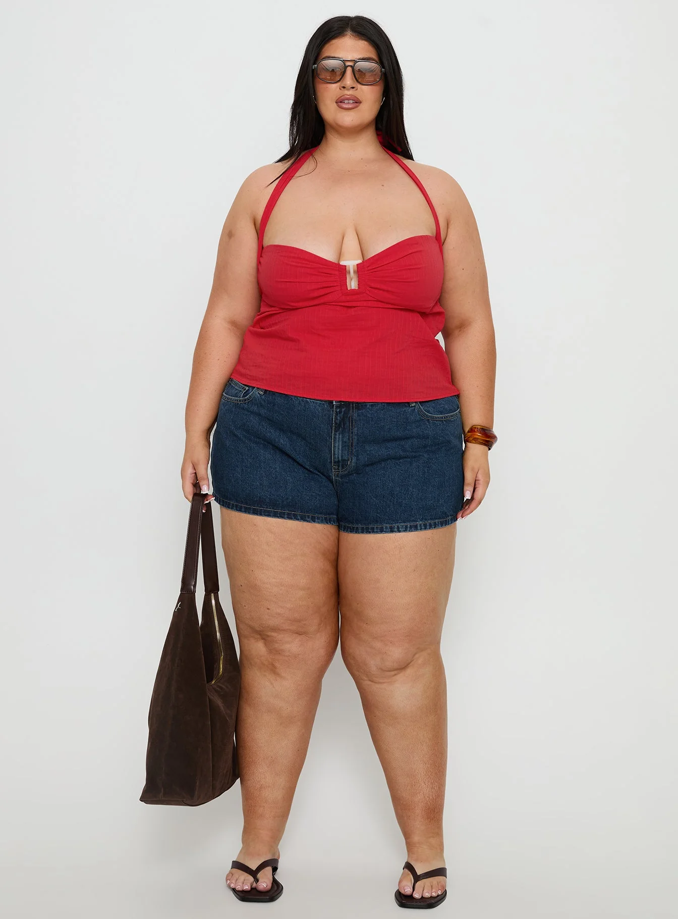 Isabetta Halter Top Red Curve - Image 7