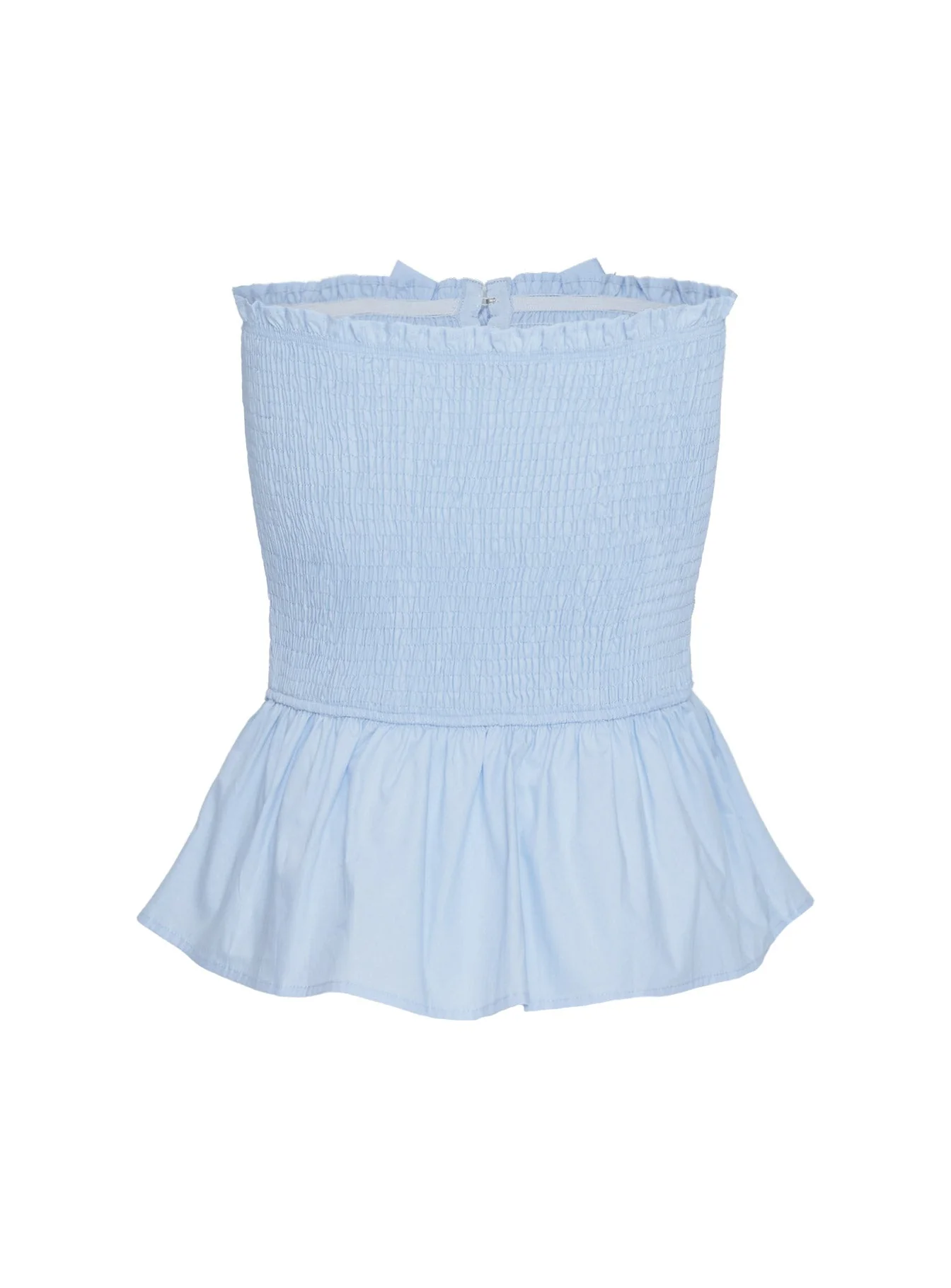 Jaymie Strapless Bow Top Blue - Image 6