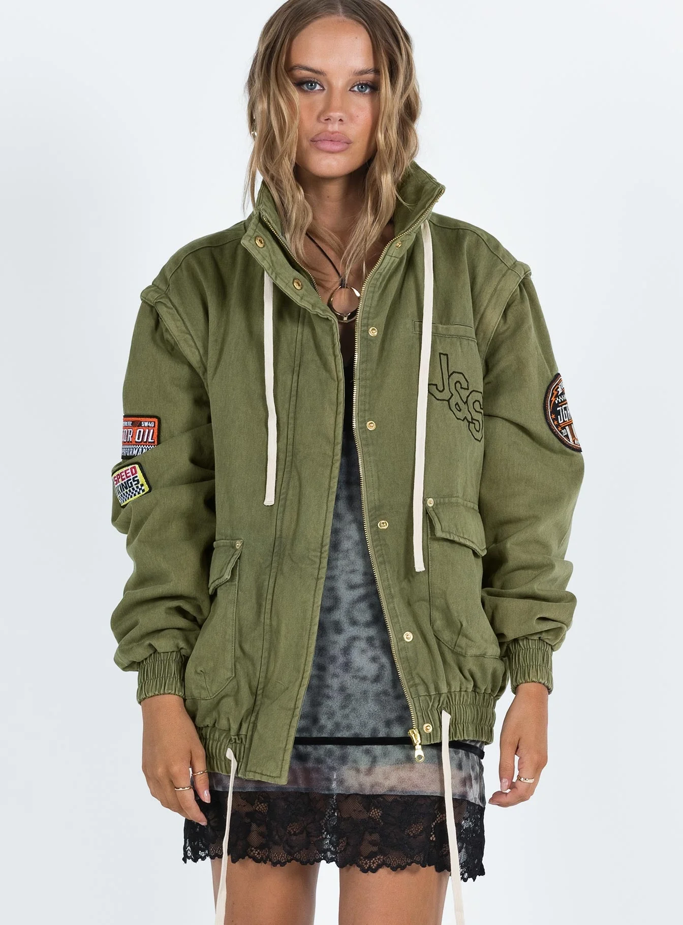 JGR & STN Davidson Jacket Green - Image 5