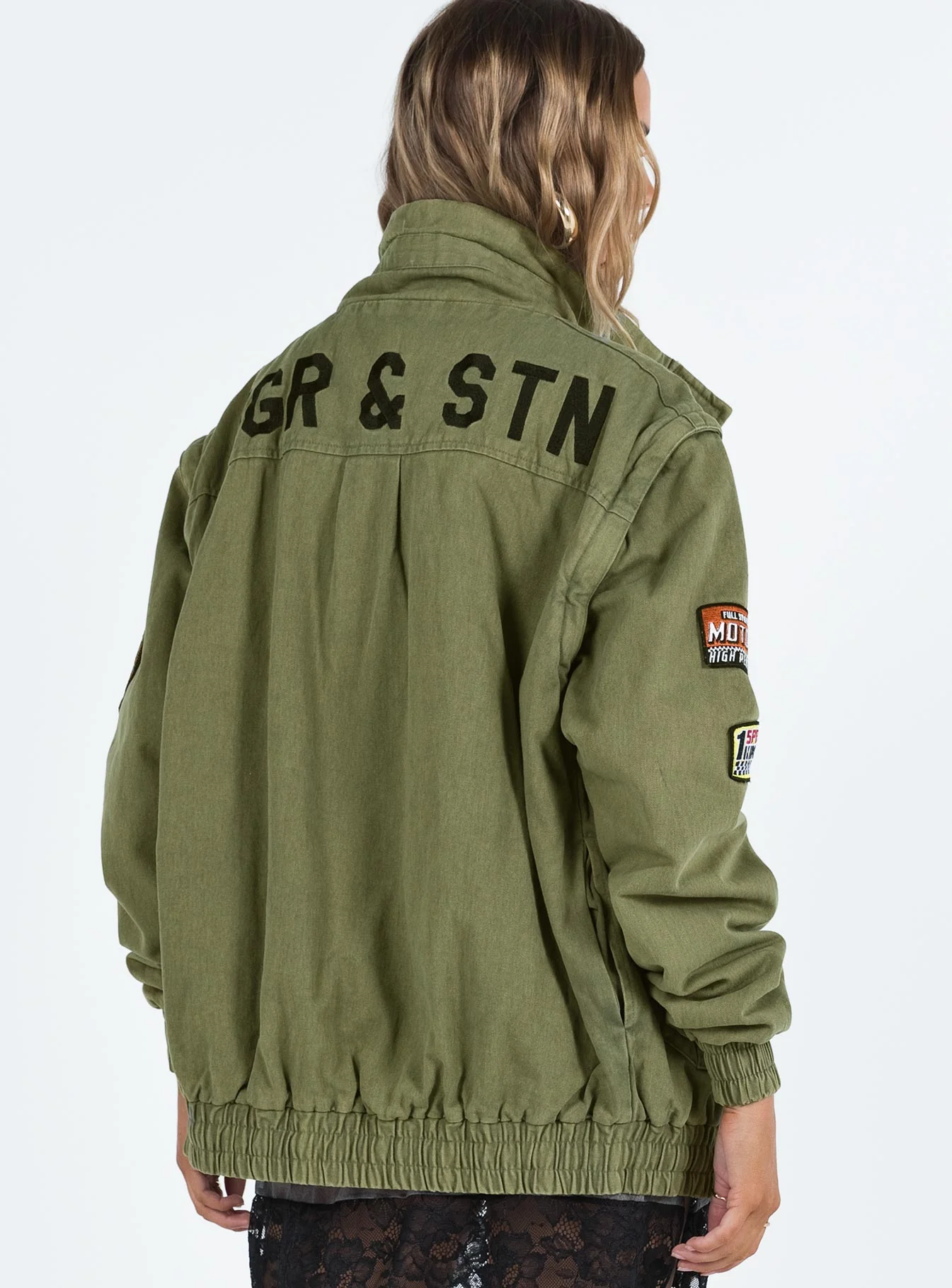 JGR & STN Davidson Jacket Green - Image 8