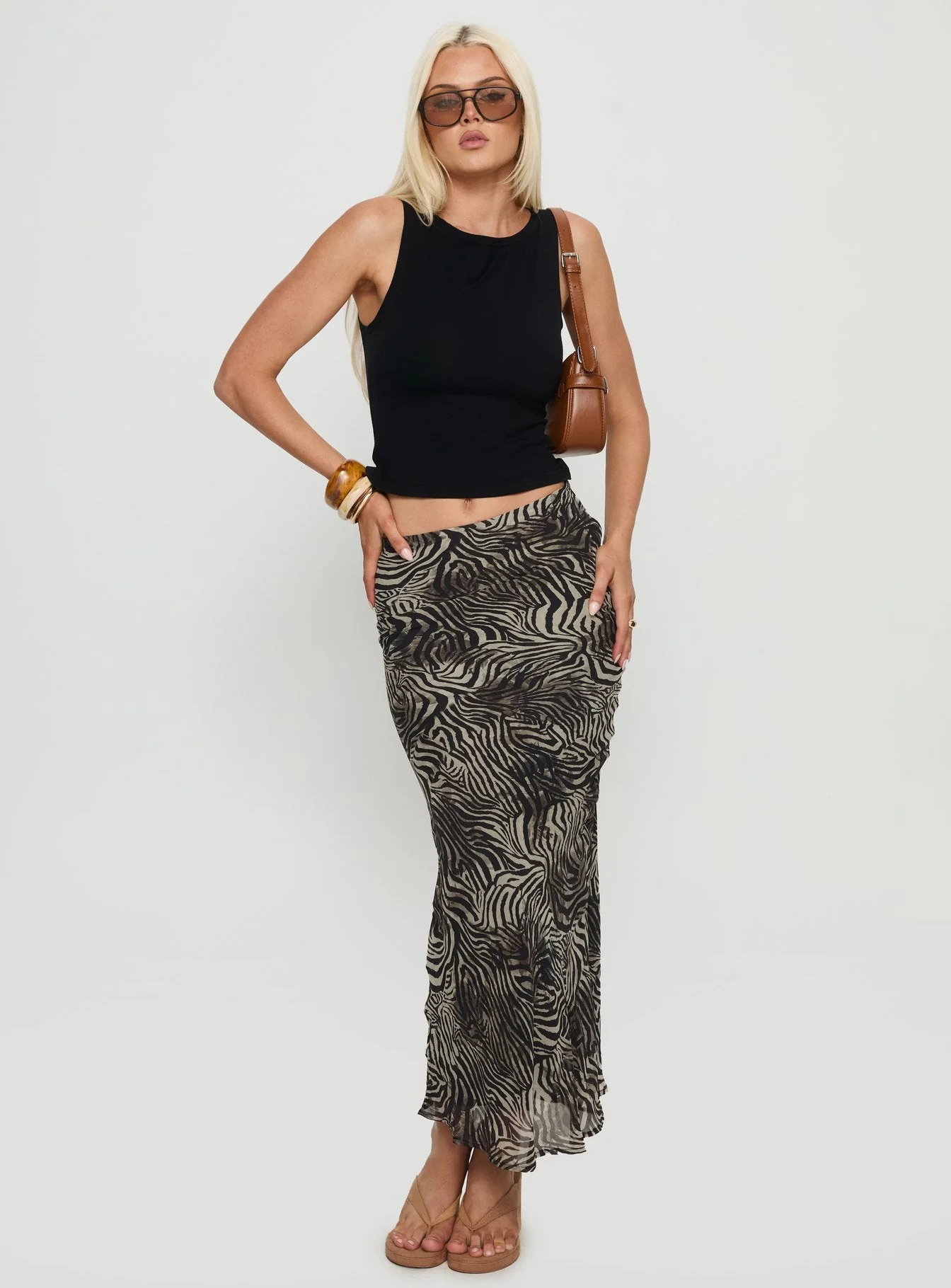 Kathrynne Maxi Skirt Animal - Image 3