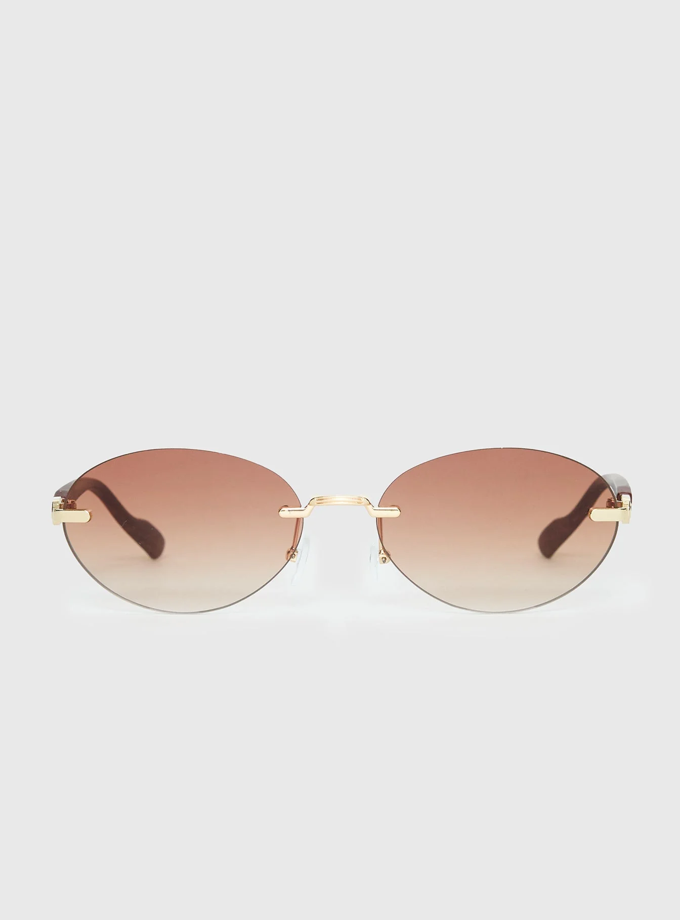 Katja Sunglasses Brown / Gold - Image 2