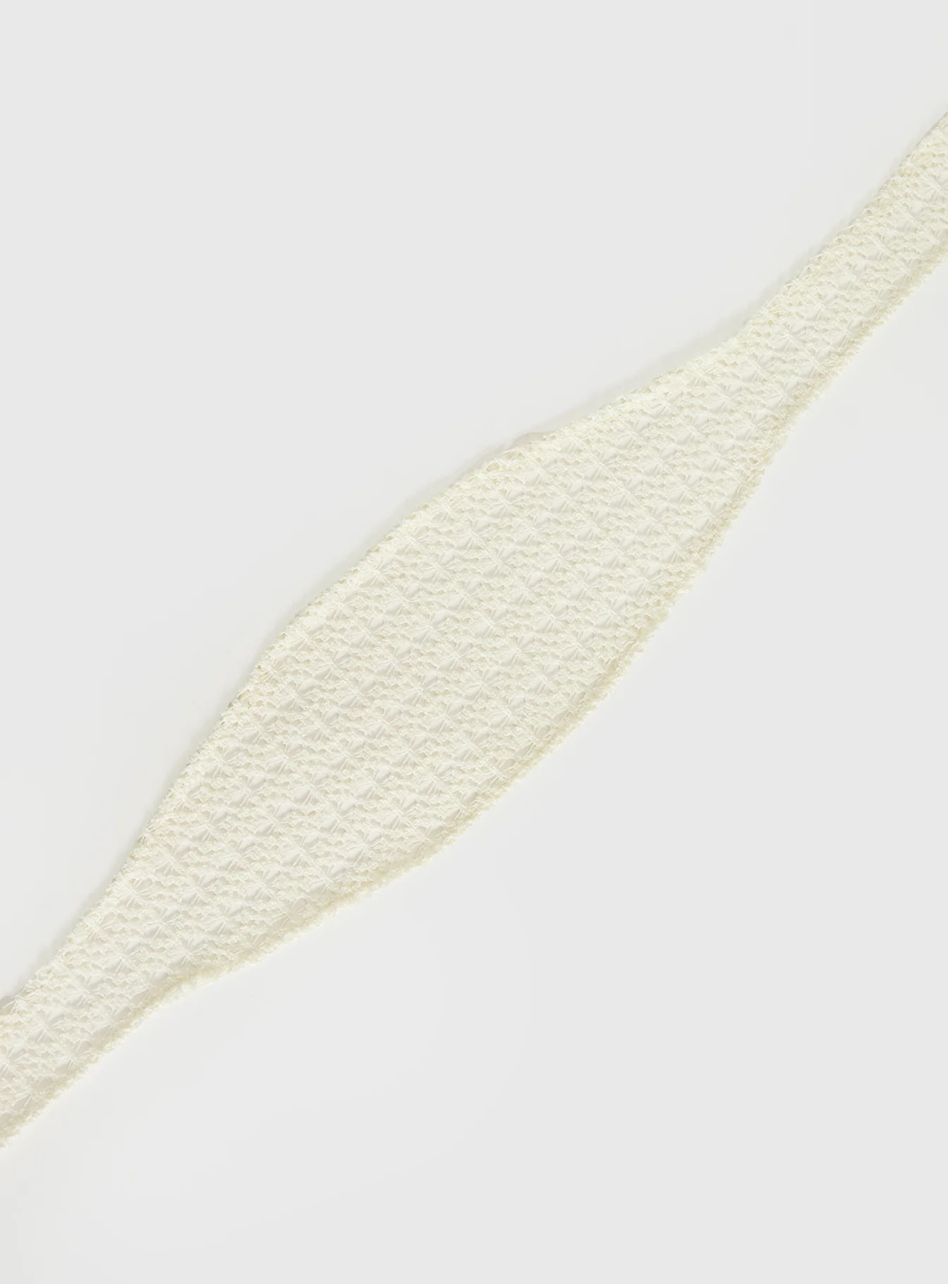 Keighla Crochet Hair Scarf Cream - Image 3