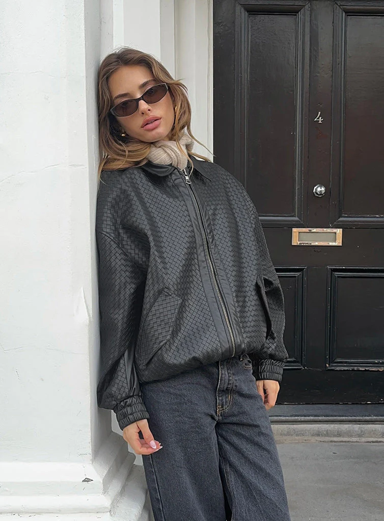Kenny Bomber Jacket Onyx - Image 8