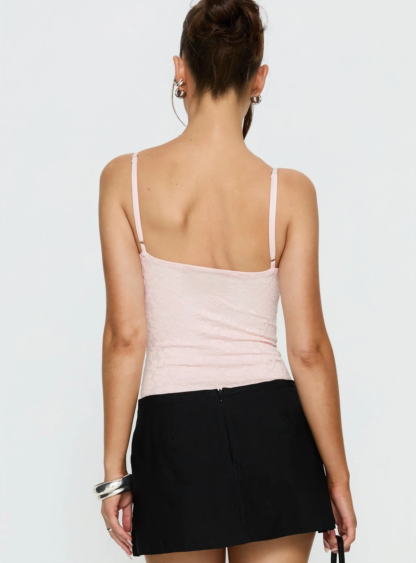 Laryna Lace Bodysuit Pink - Image 4