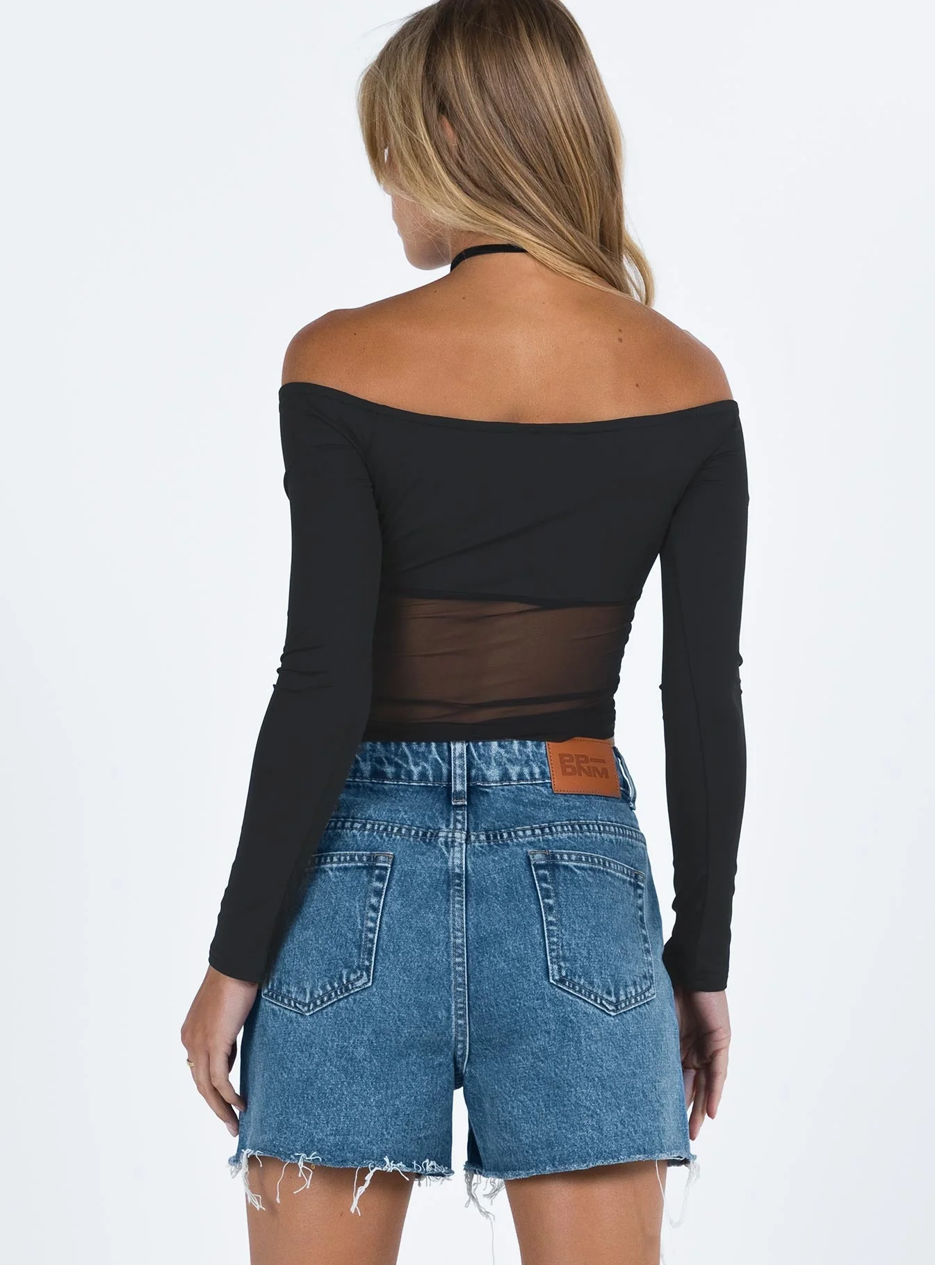 Laurena Dark Denim Shorts Tall - Image 5