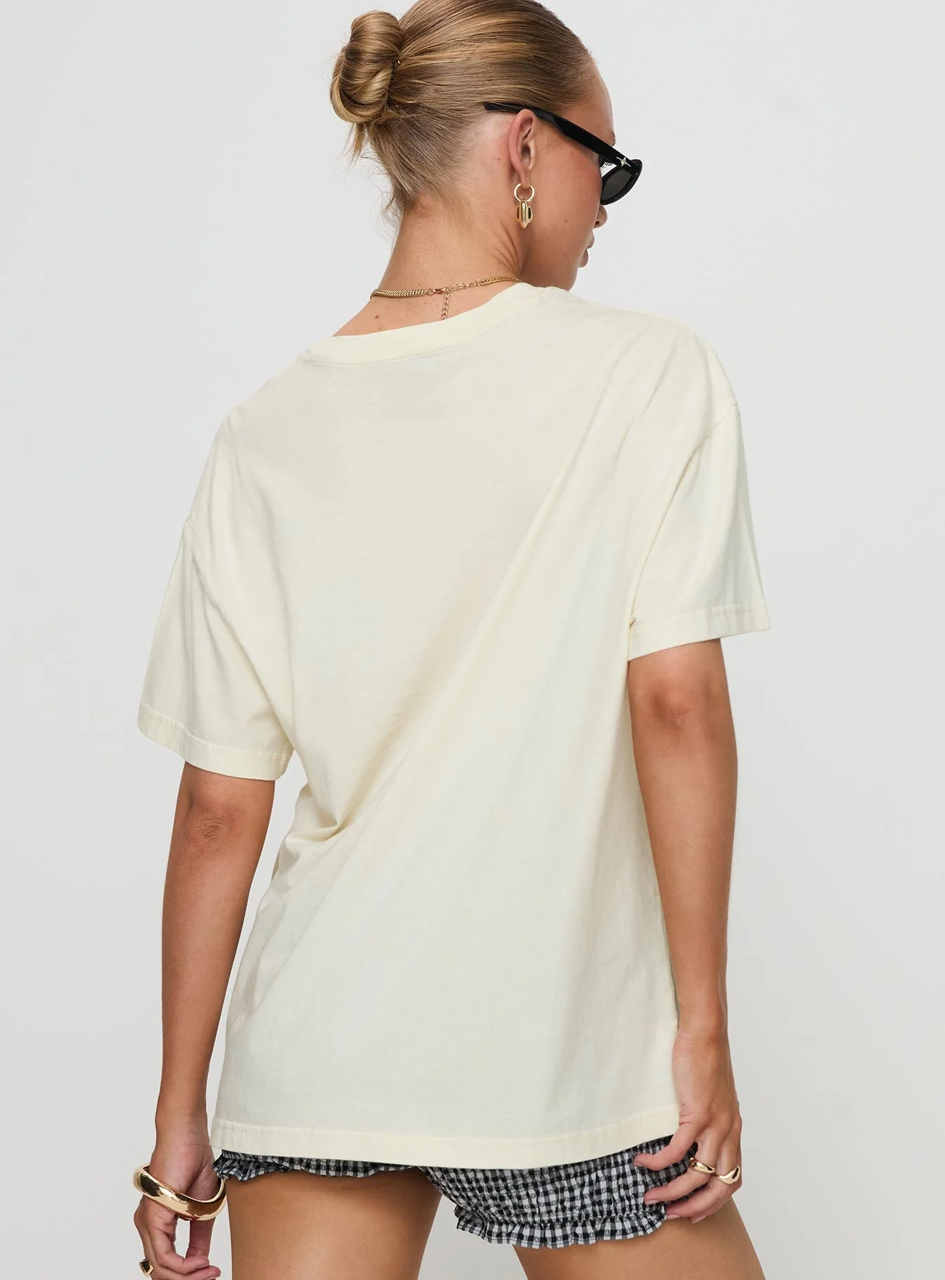 Lennys Auto Oversized Tee Cream - Image 5