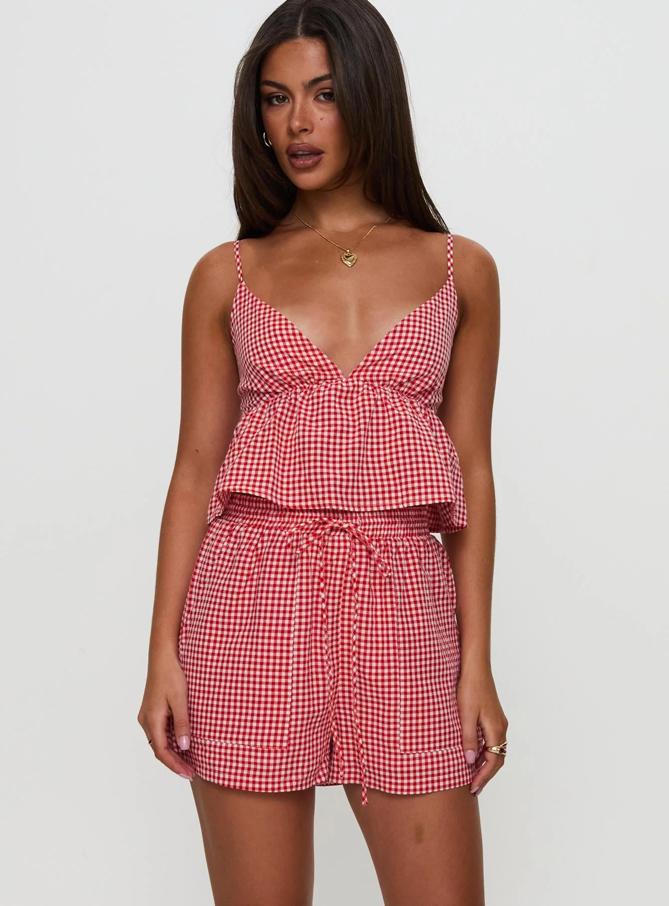 Lille Set Red Gingham - Image 5