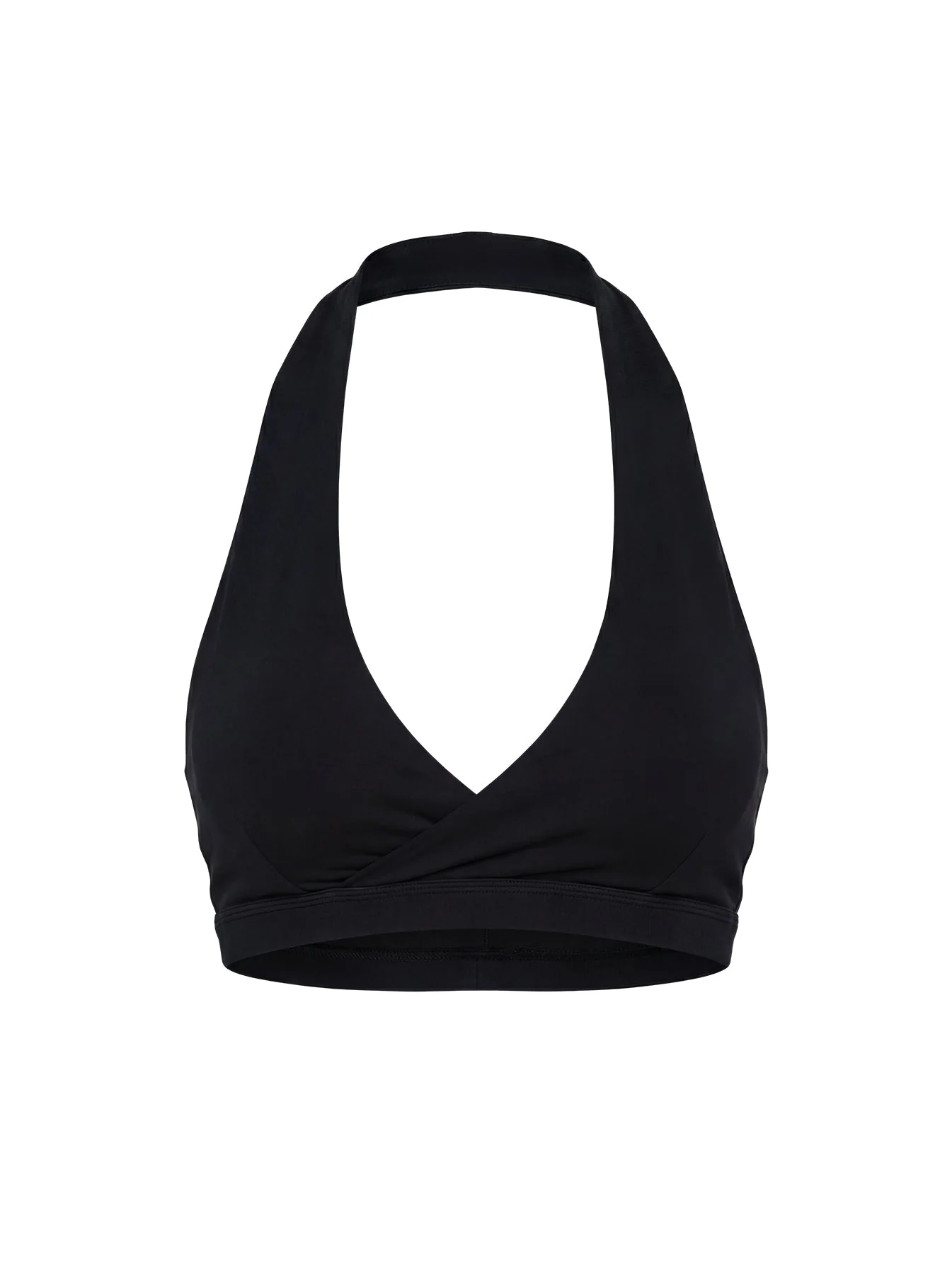 Lock In Active Halter Crop Top Black - Image 11