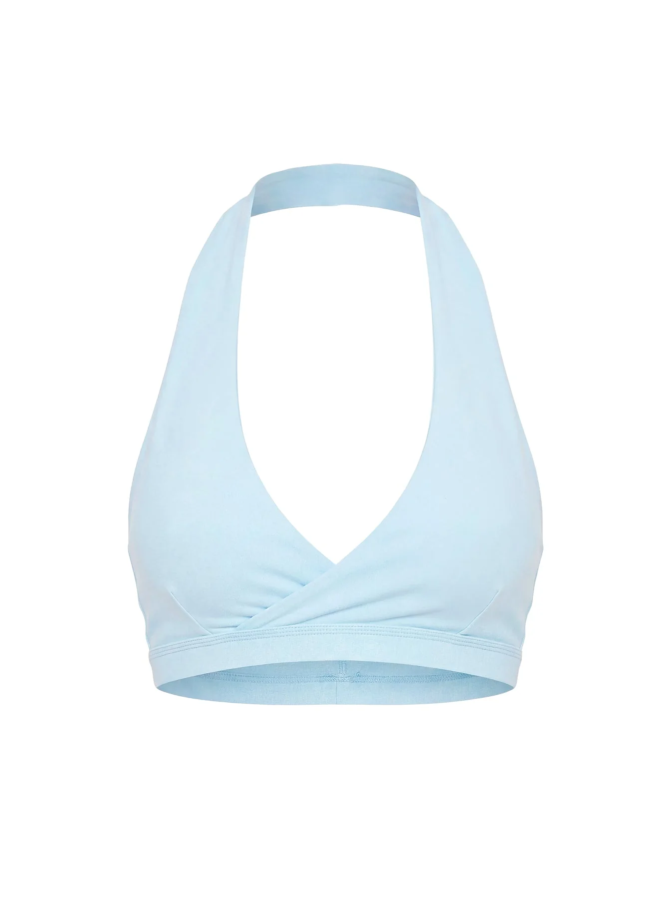 Lock In Active Halter Crop Top Blue - Image 13