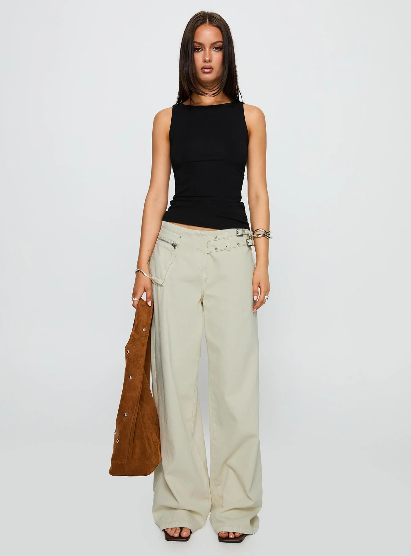 Lose Your Number High Neck Top Black - Image 7
