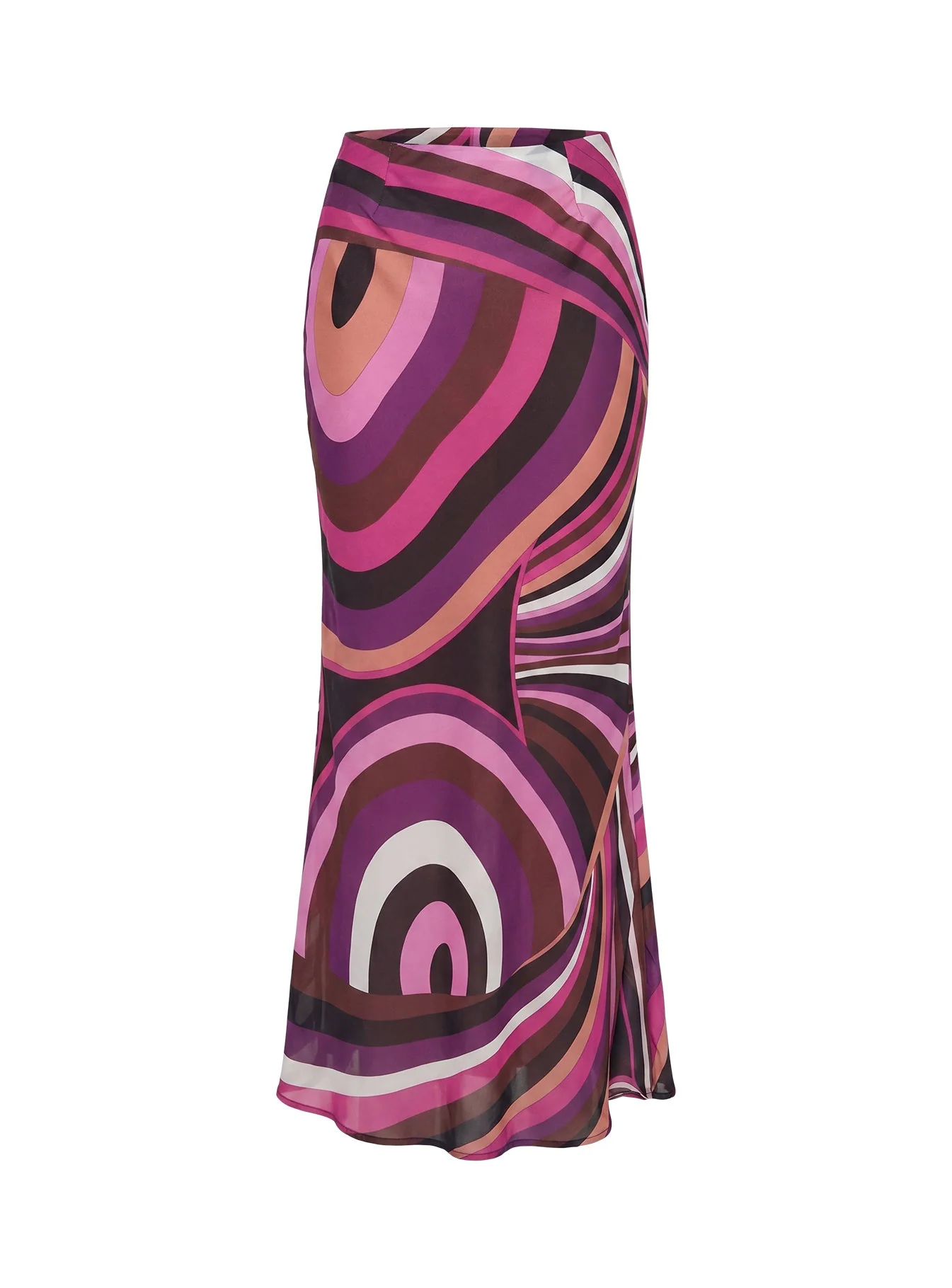 Lucidia Maxi Skirt Pink Retro - Image 9