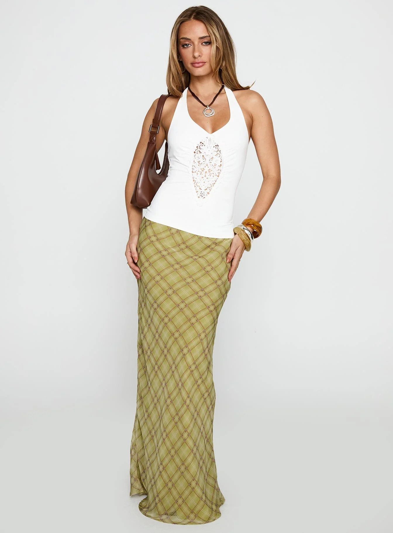 Luminara Lace Detail Top White - Image 3