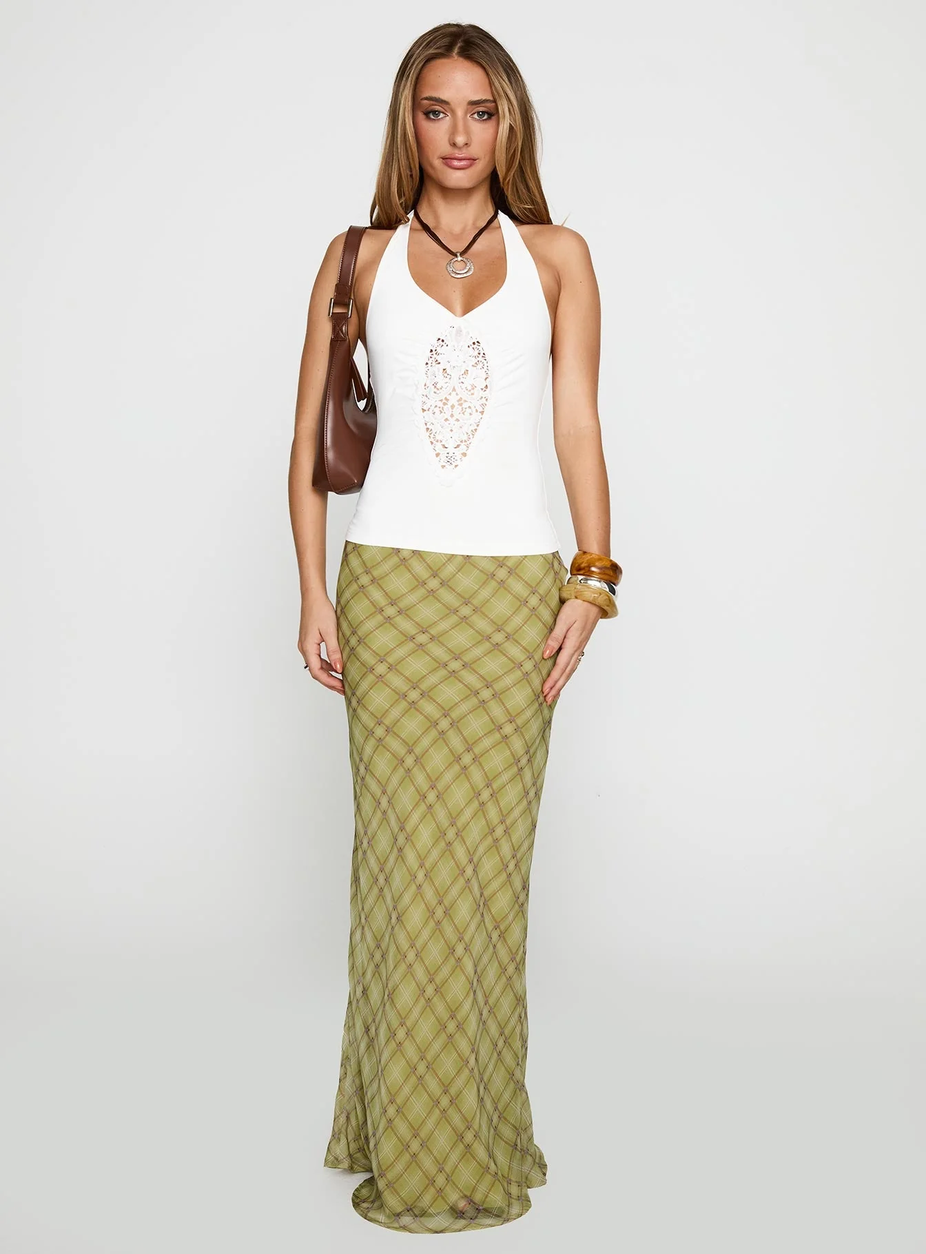 Luminara Lace Detail Top White - Image 7