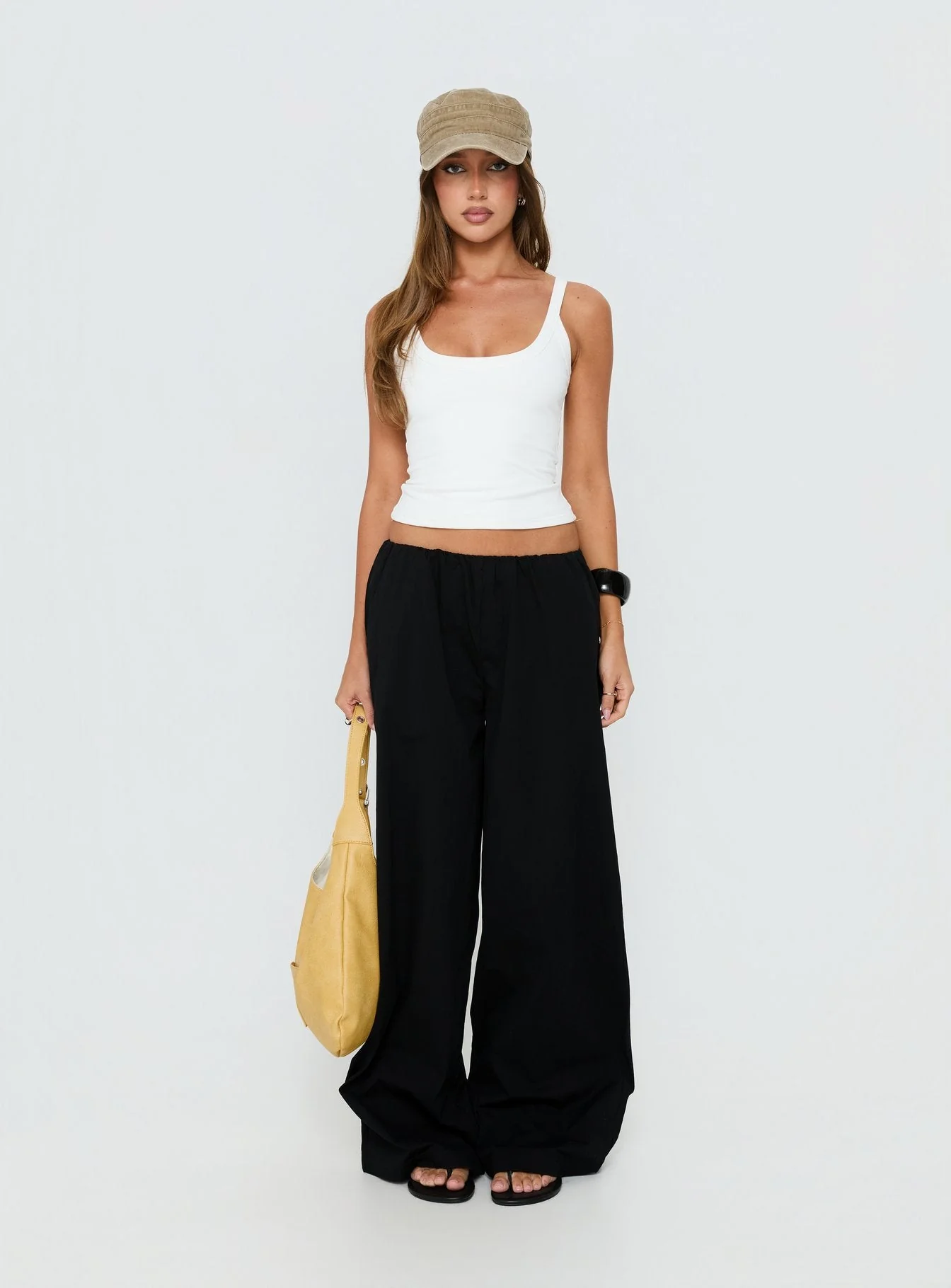 Lunea Concealed Waistband Pants Black - Image 7