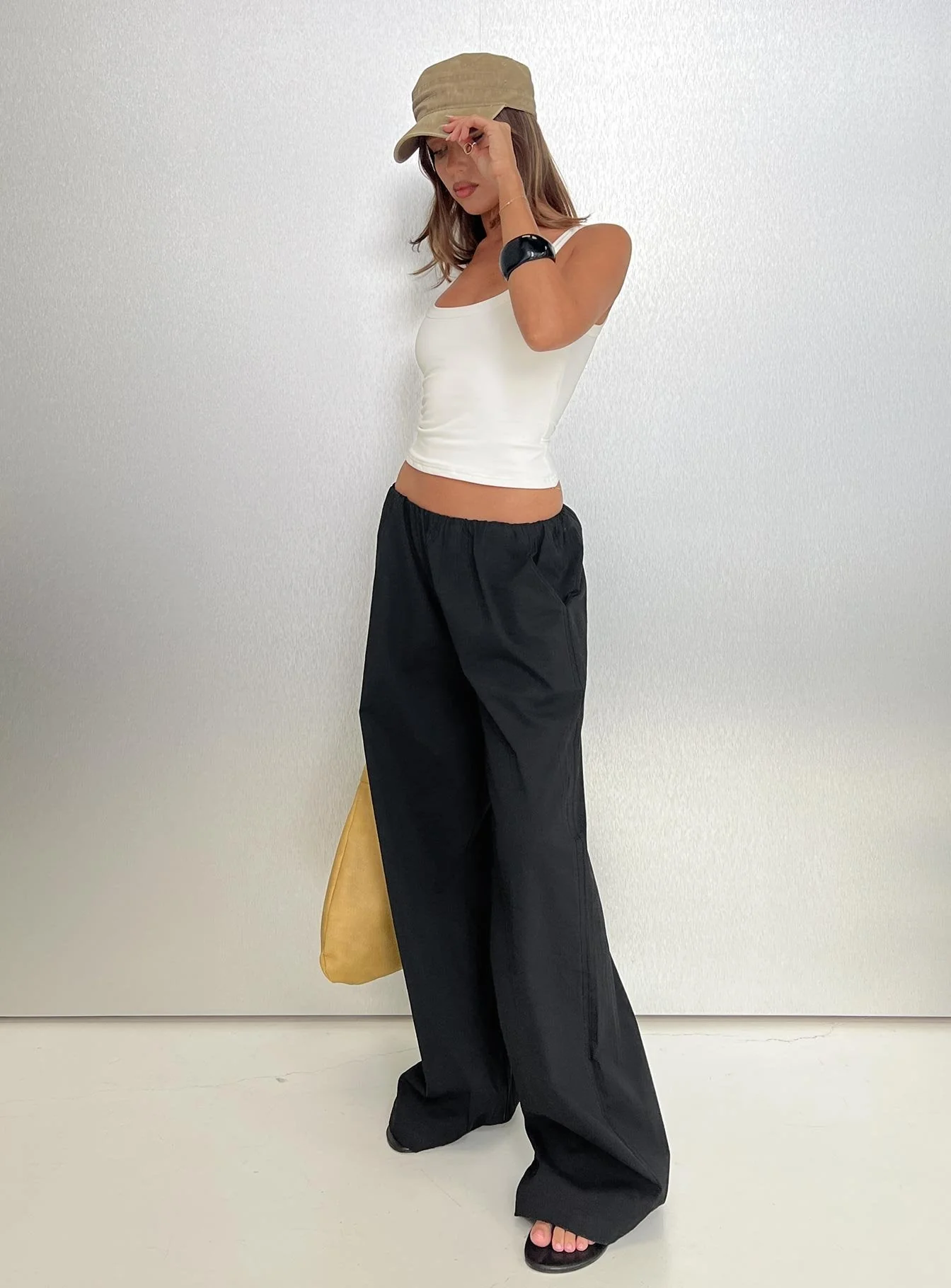 Lunea Concealed Waistband Pants Black - Image 9