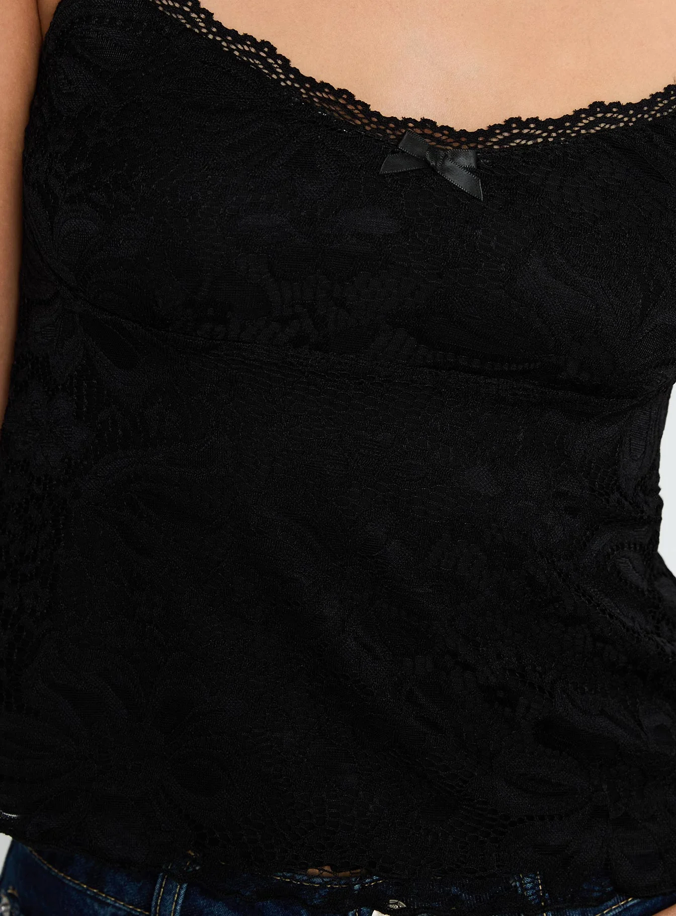 Madaleine Lace Top Black - Image 6