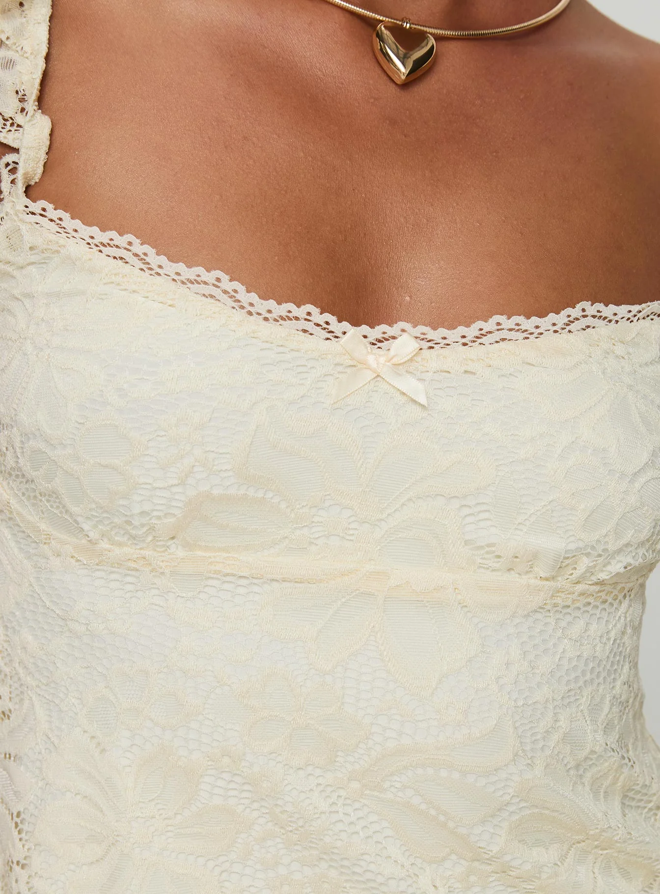 Madaleine Lace Top Cream - Image 6
