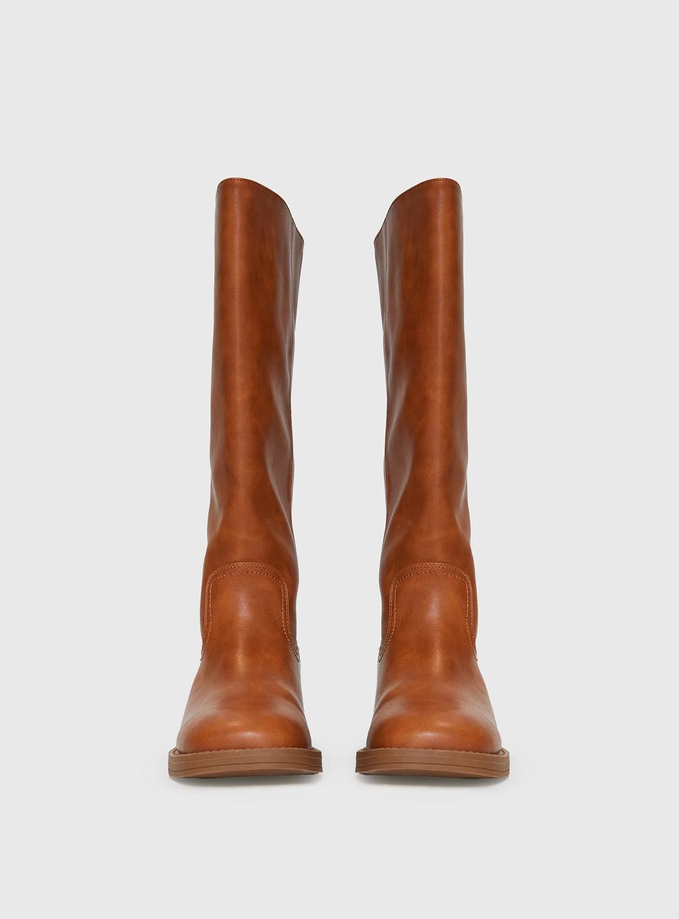 Madisson Knee High Boots Brown - Image 3