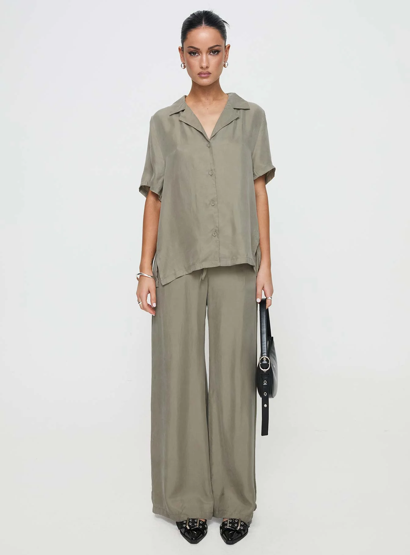 Mahlab Pants Olive Green - Image 6