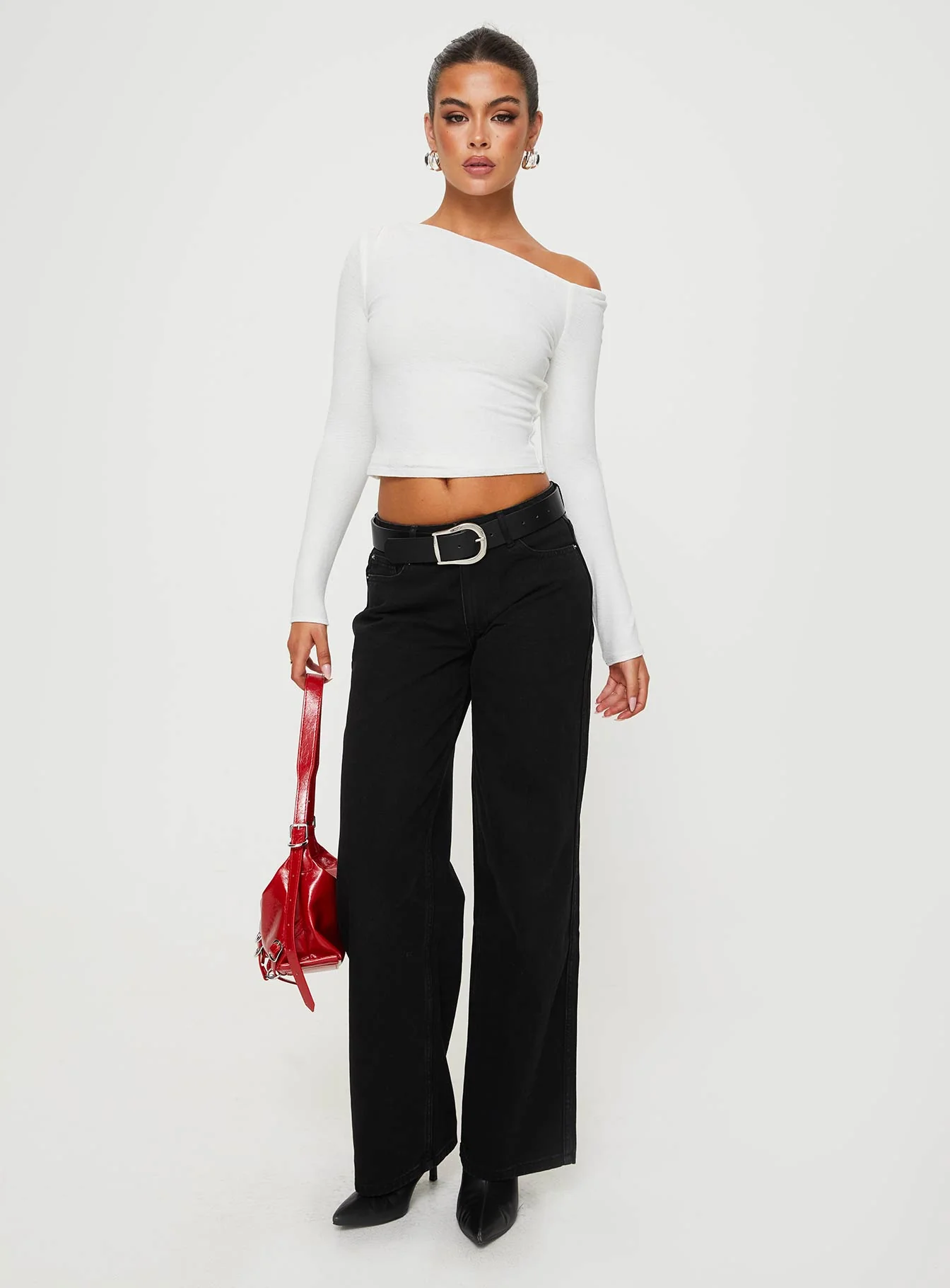 Malian Long Sleeve Top White - Image 3