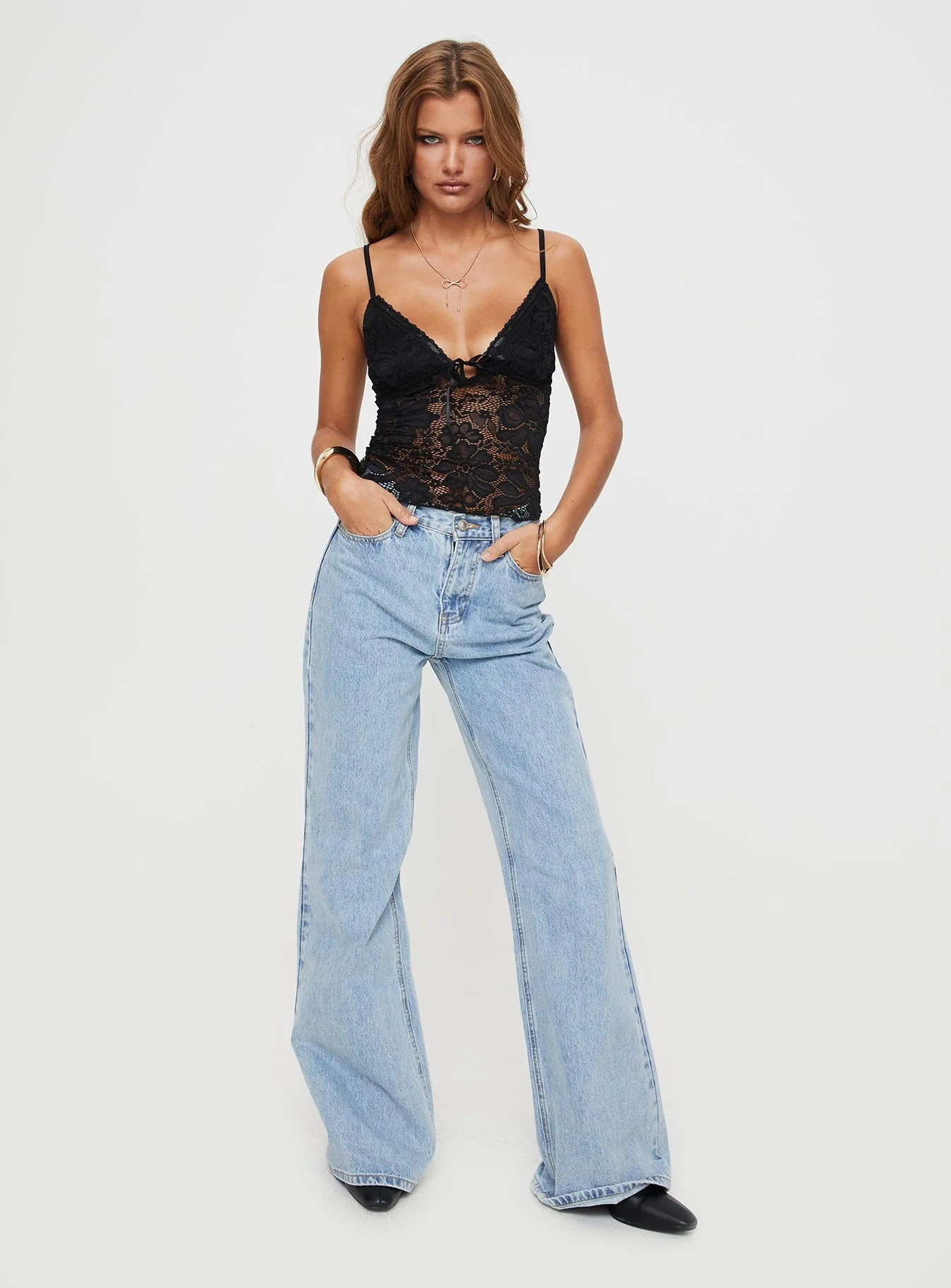 Manski Lace Top Black - Image 3