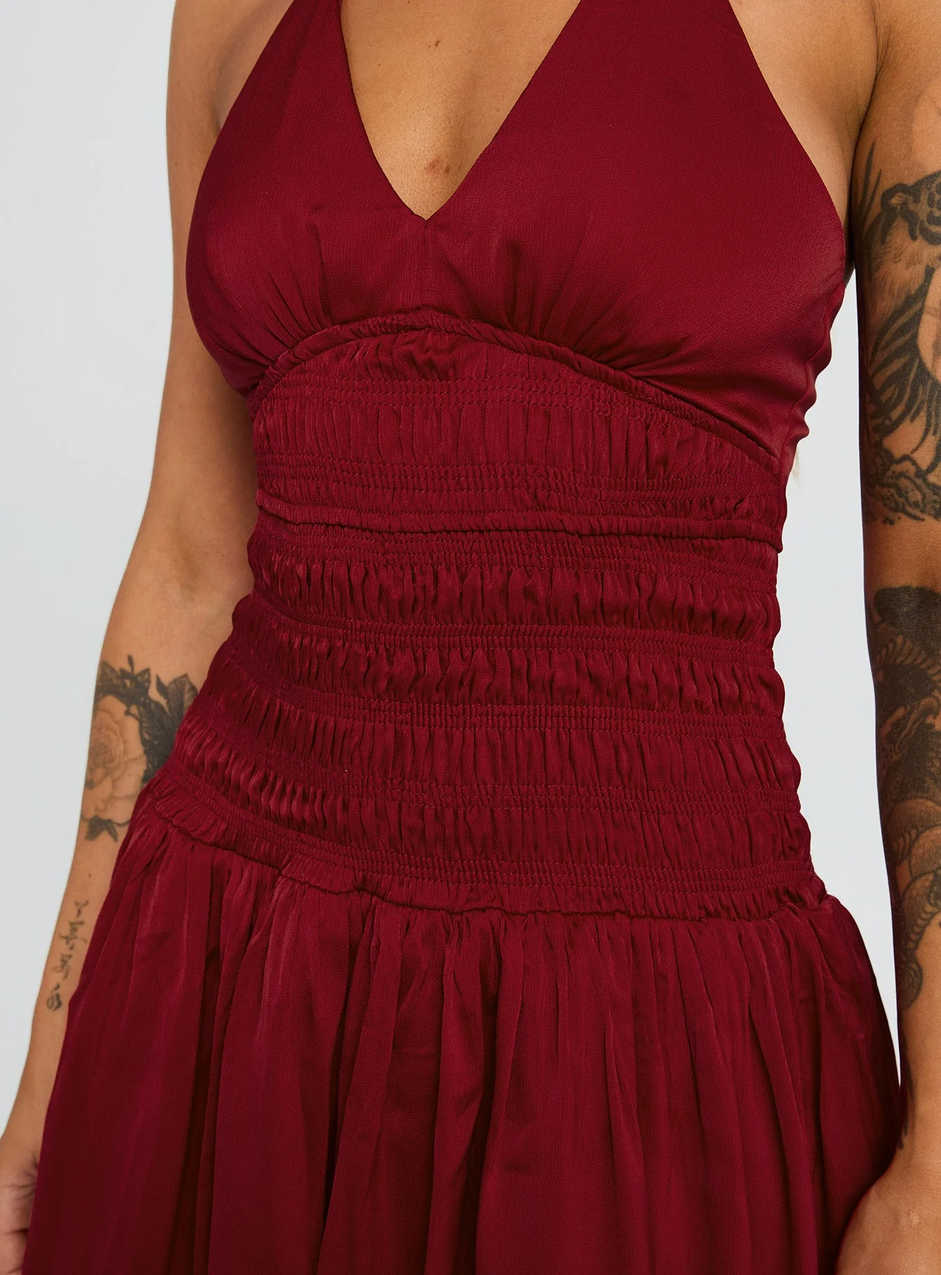 Mariachi Mini Dress Red - Image 5