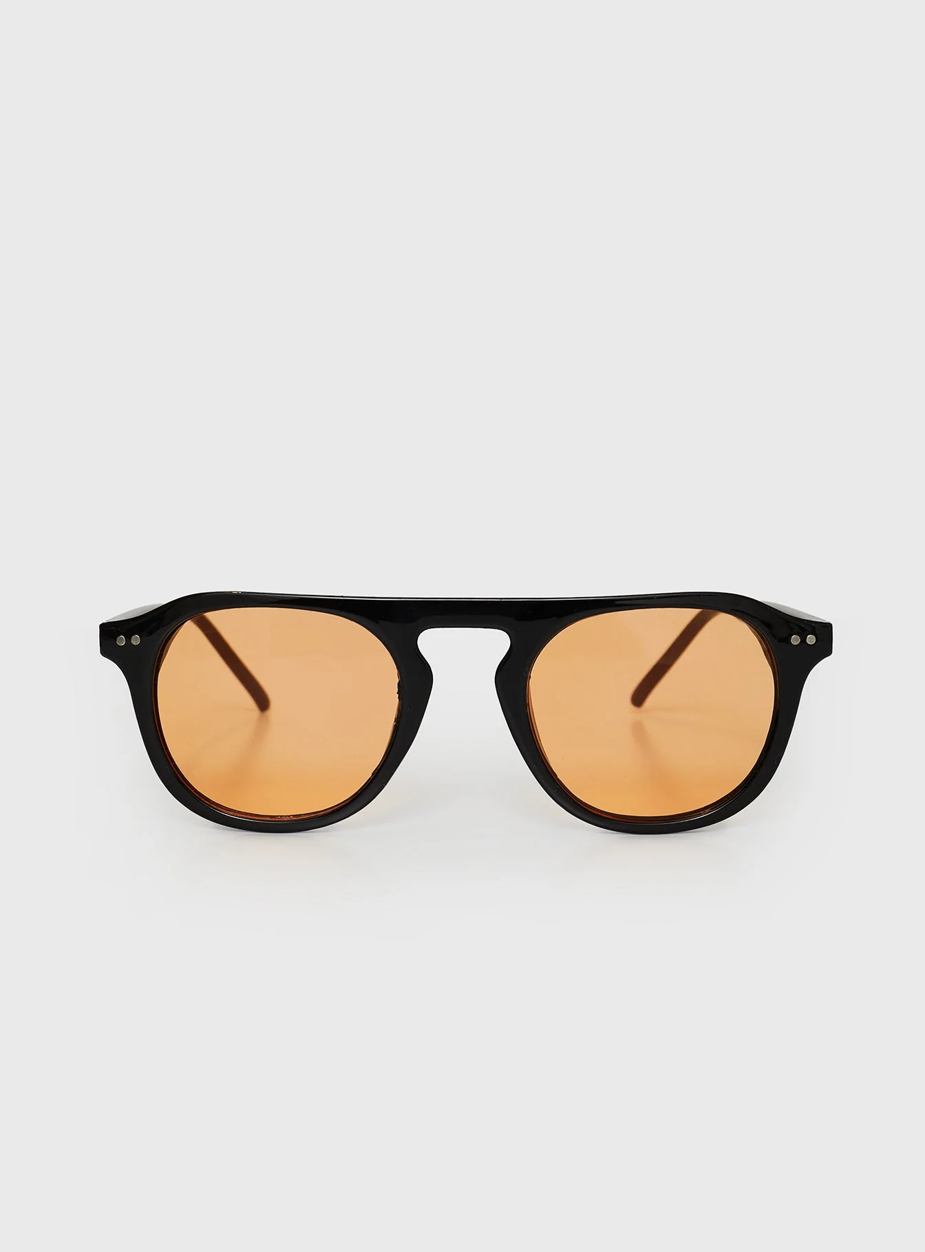 Matilda Sunglasses Black / Orange - Image 3
