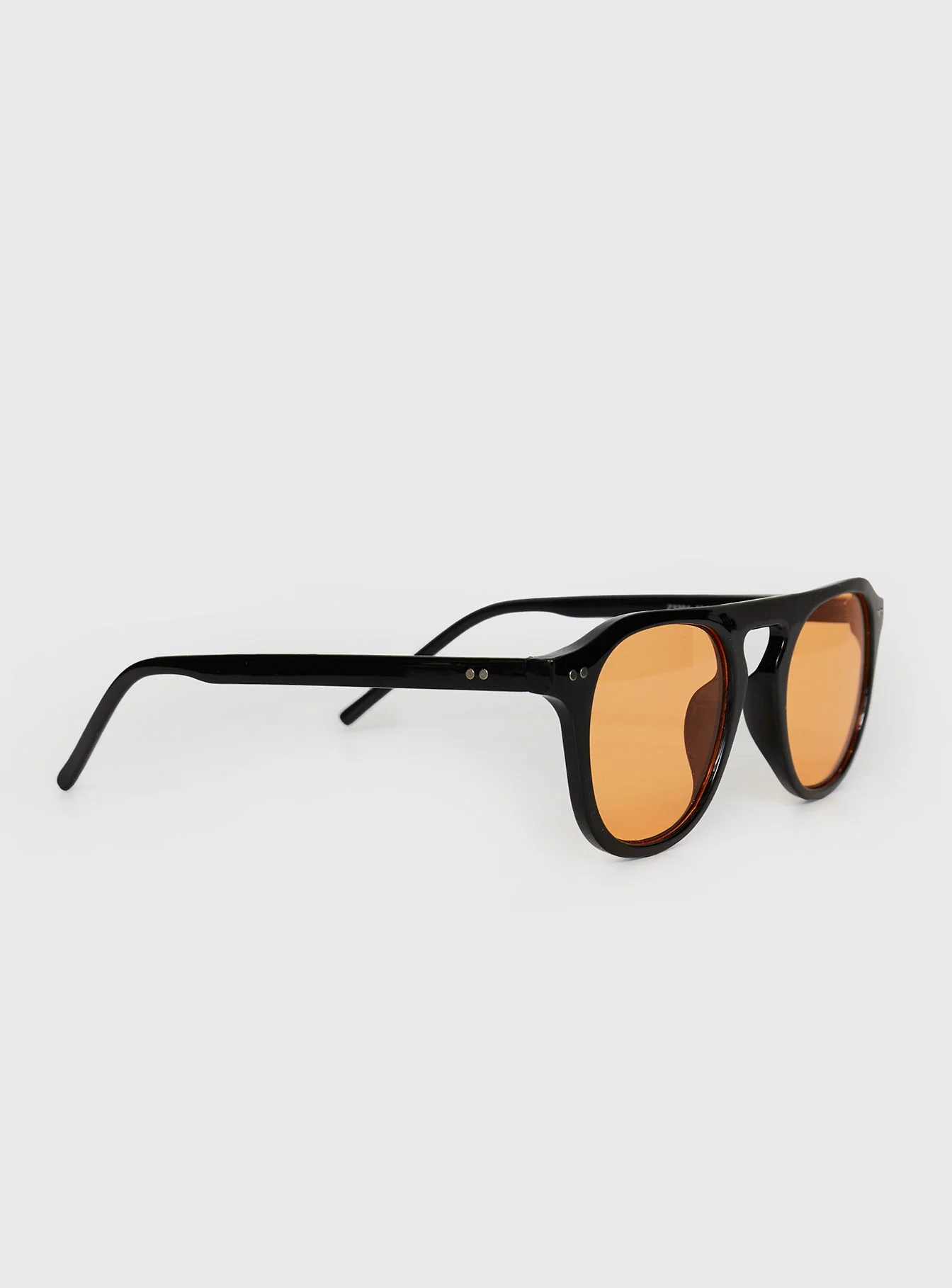 Matilda Sunglasses Black / Orange - Image 4