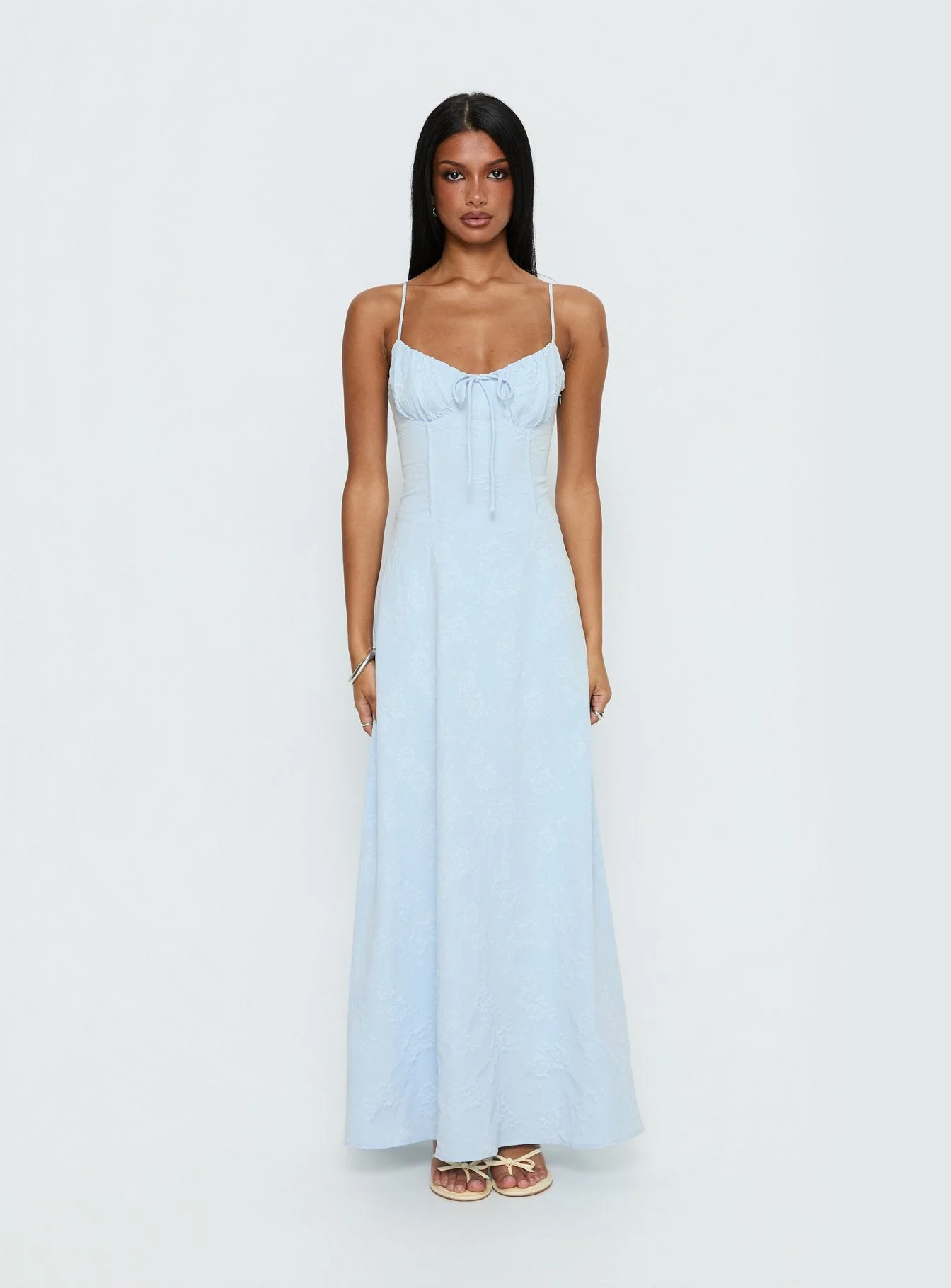 Members Only Maxi Dress Blue - Image 7
