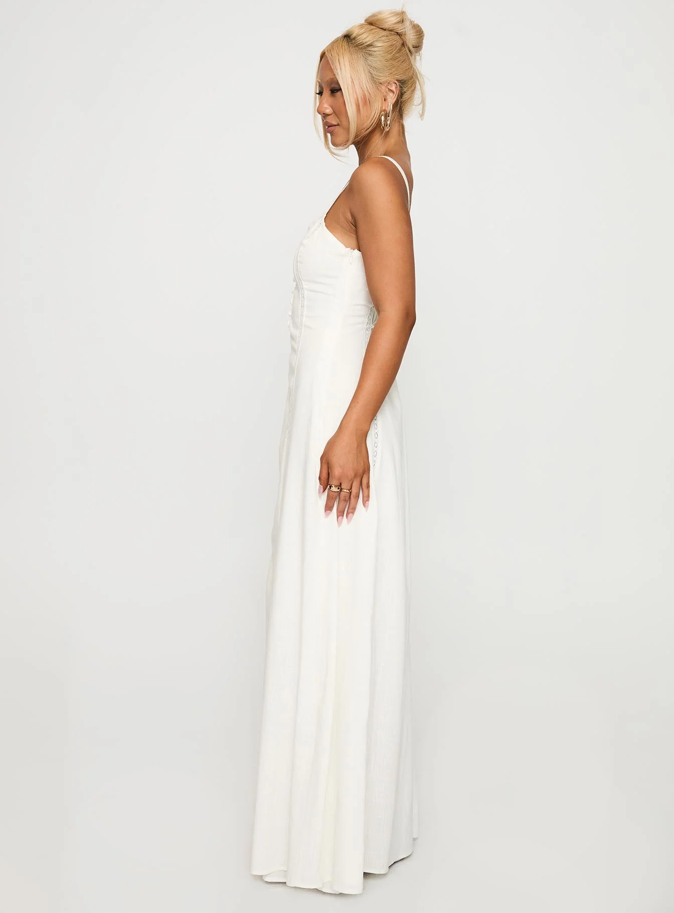 Mercie Maxi Dress White - Image 4