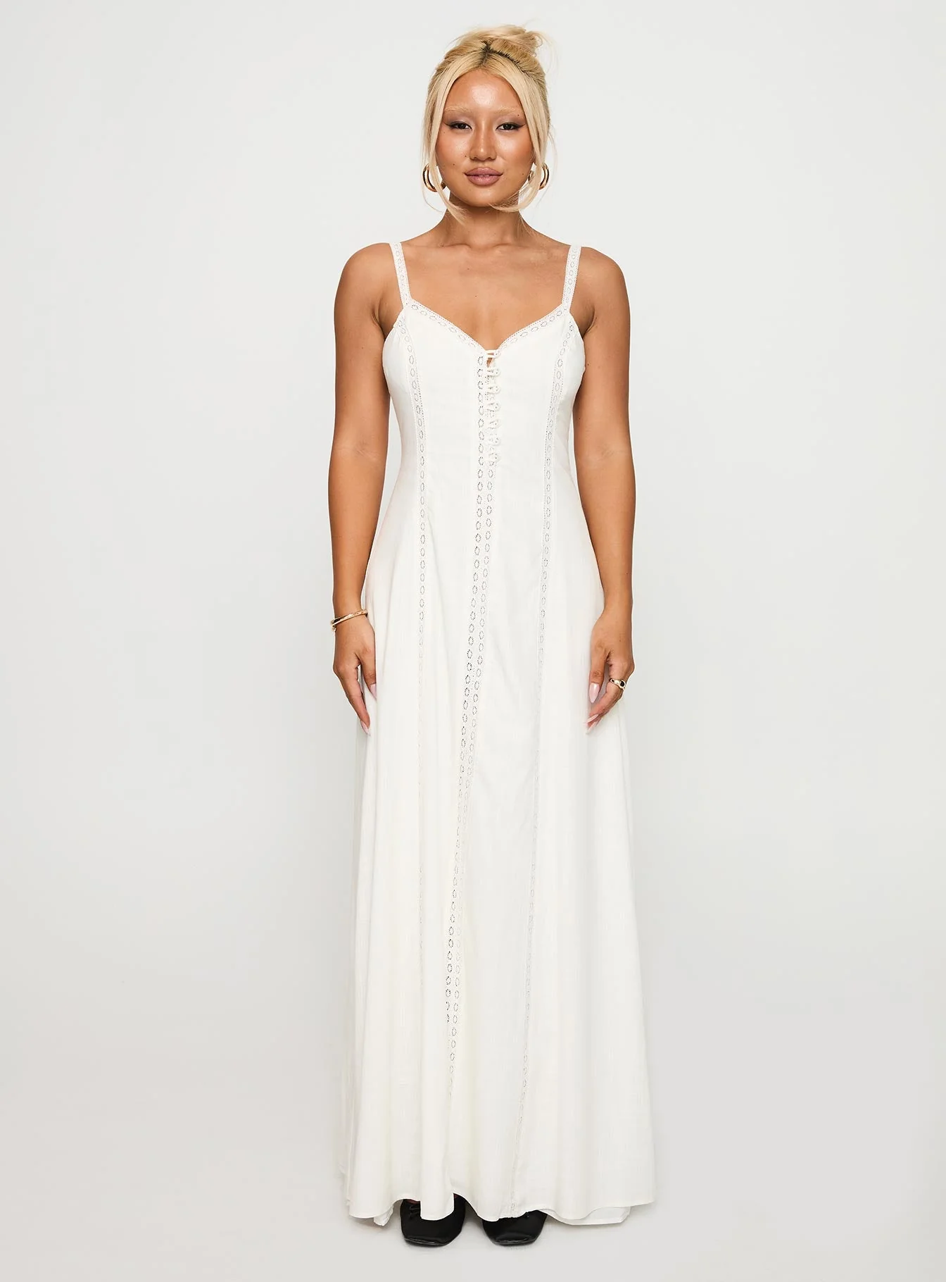 Mercie Maxi Dress White - Image 7