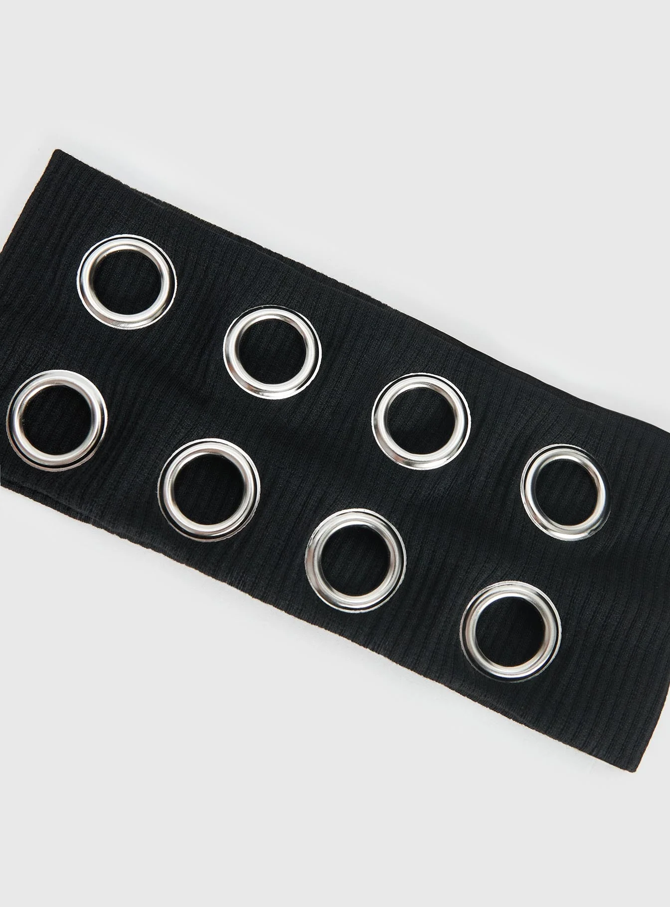 Movie Stars Eyelet Headband Black - Image 4