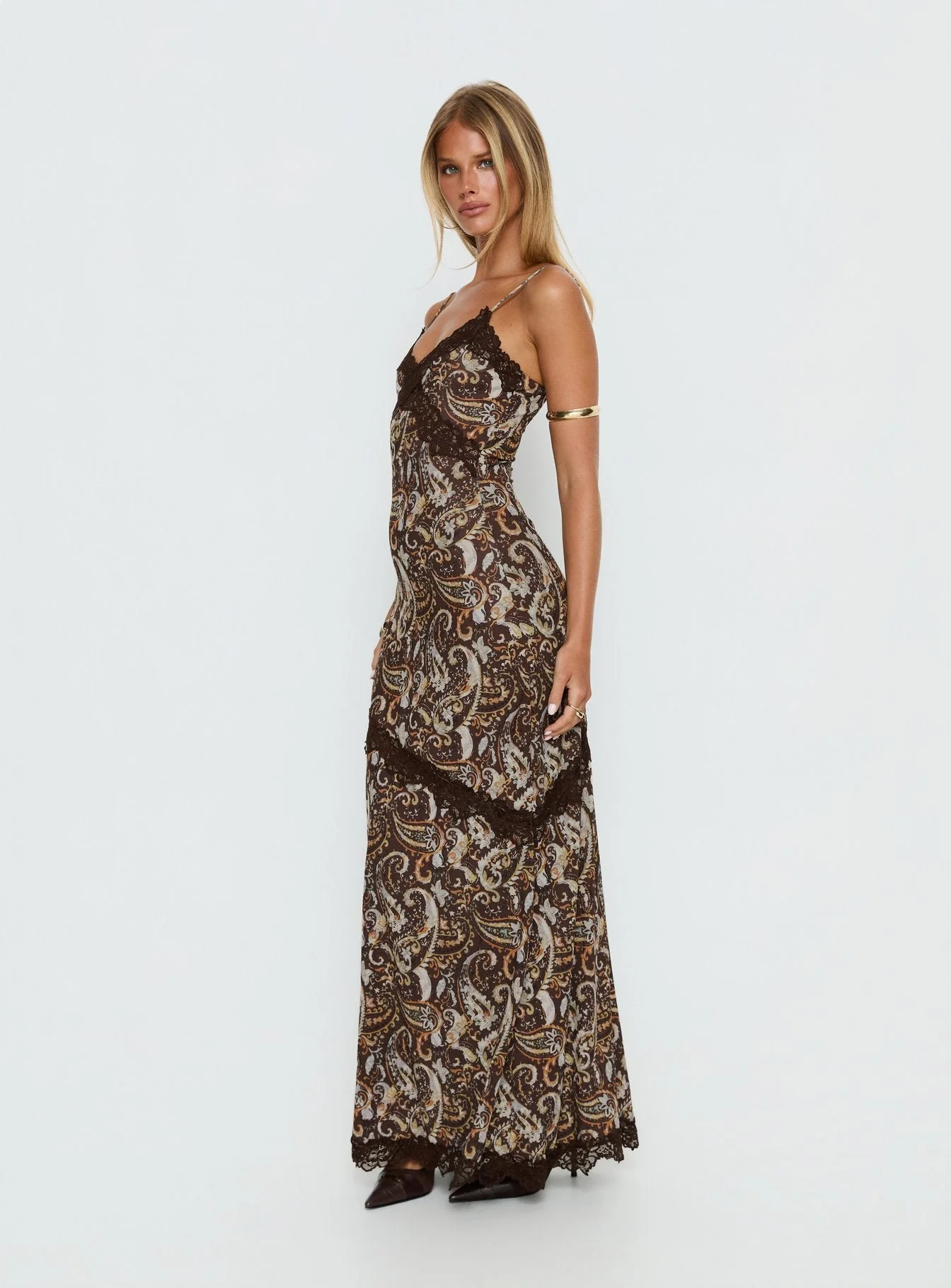 Musico Lace Maxi Dress Paisley - Image 3
