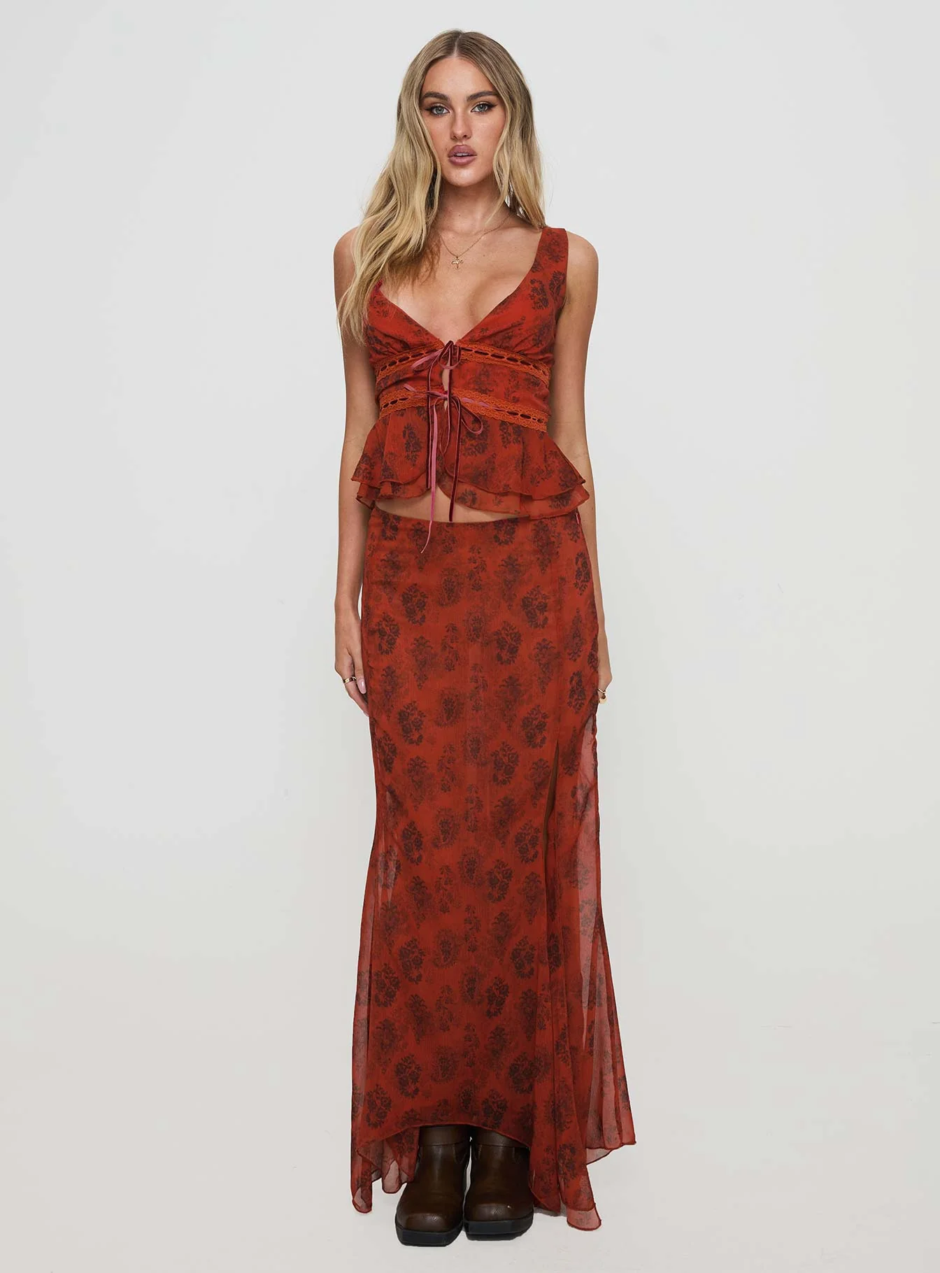 Nikolise Top Red - Image 7
