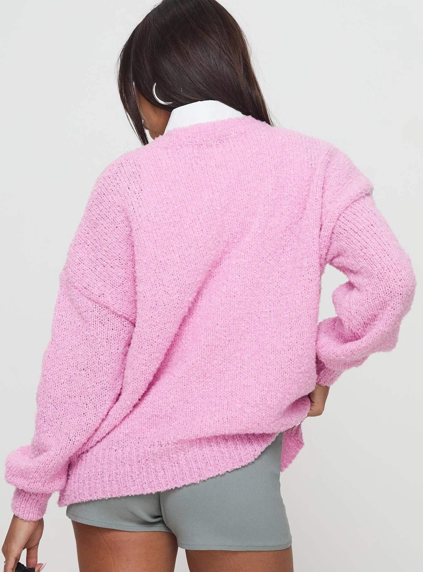 Niomie Knit Sweater Pink - Image 5