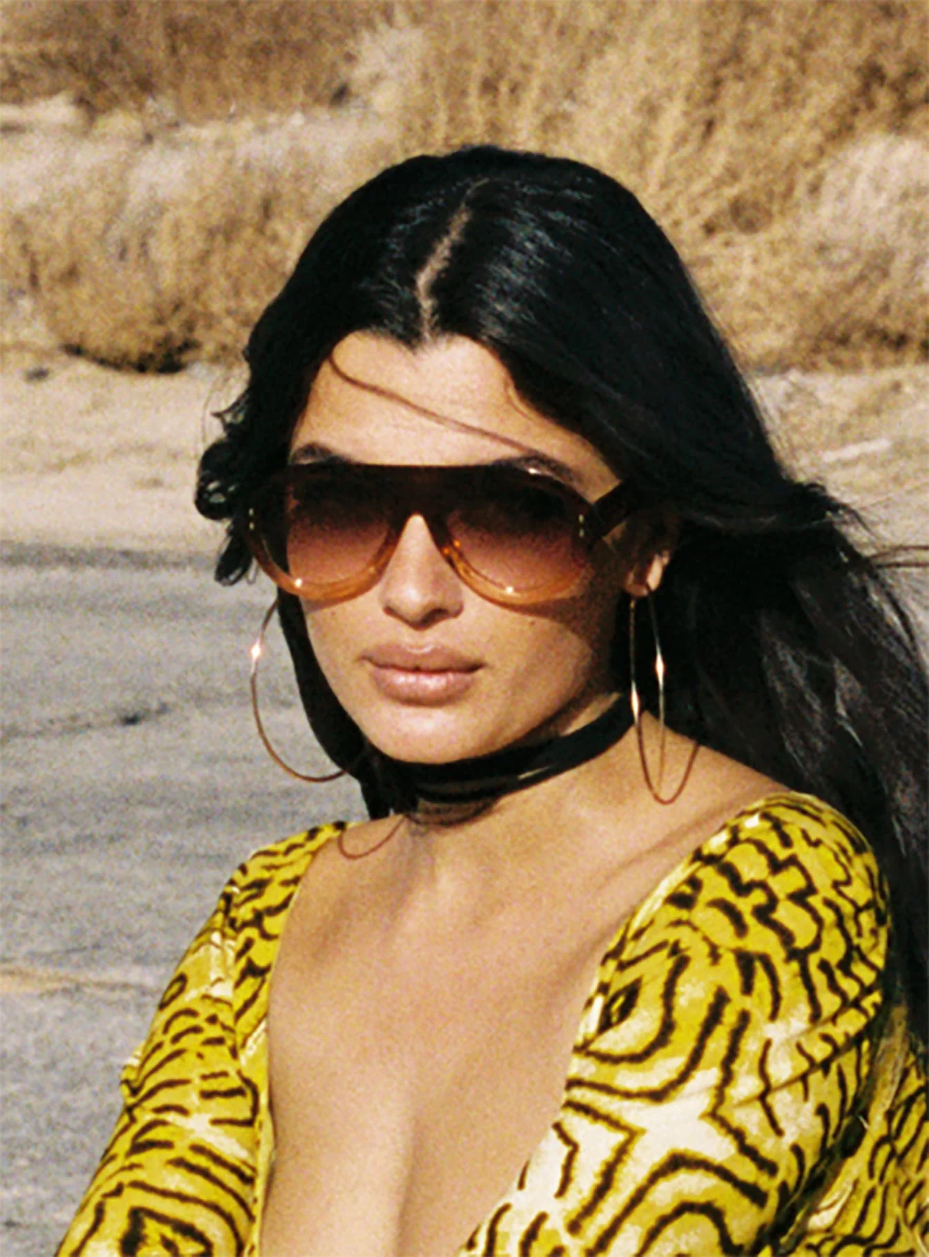 No Stylist Aviator Sunglasses Brown - Image 4