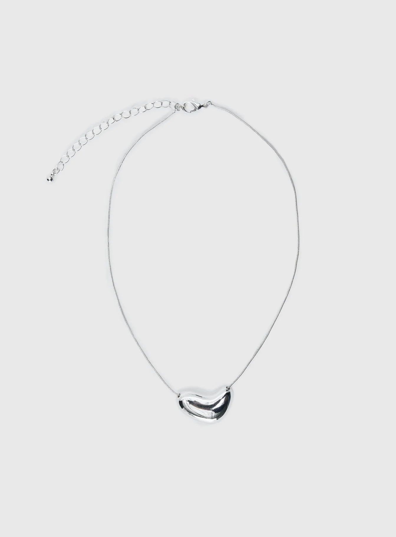 Noteworthy Pendant Necklace Silver - Image 2