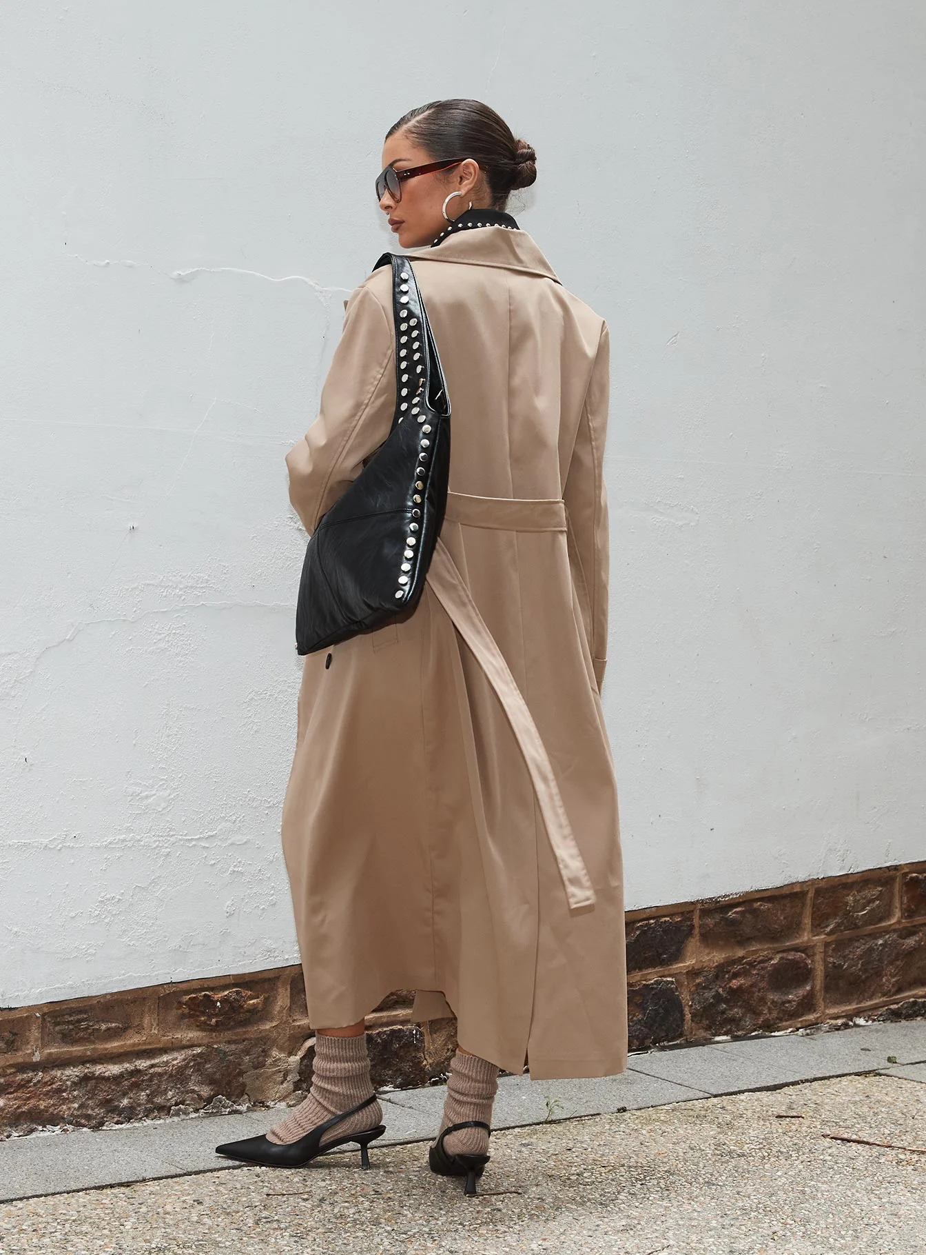 Notting Hill Trench Coat Beige - Image 3