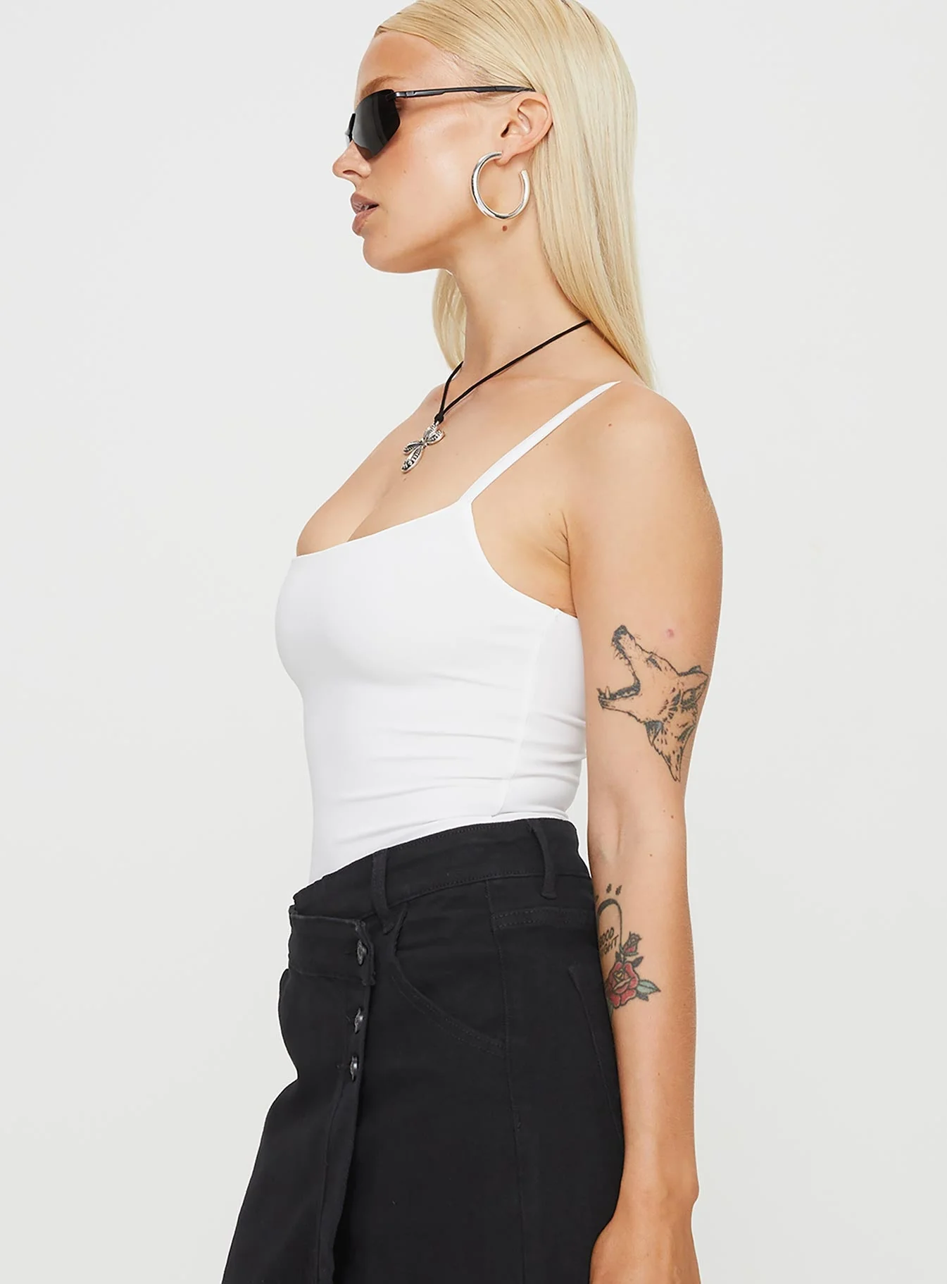 Off Stage Bodysuit White - Image 4