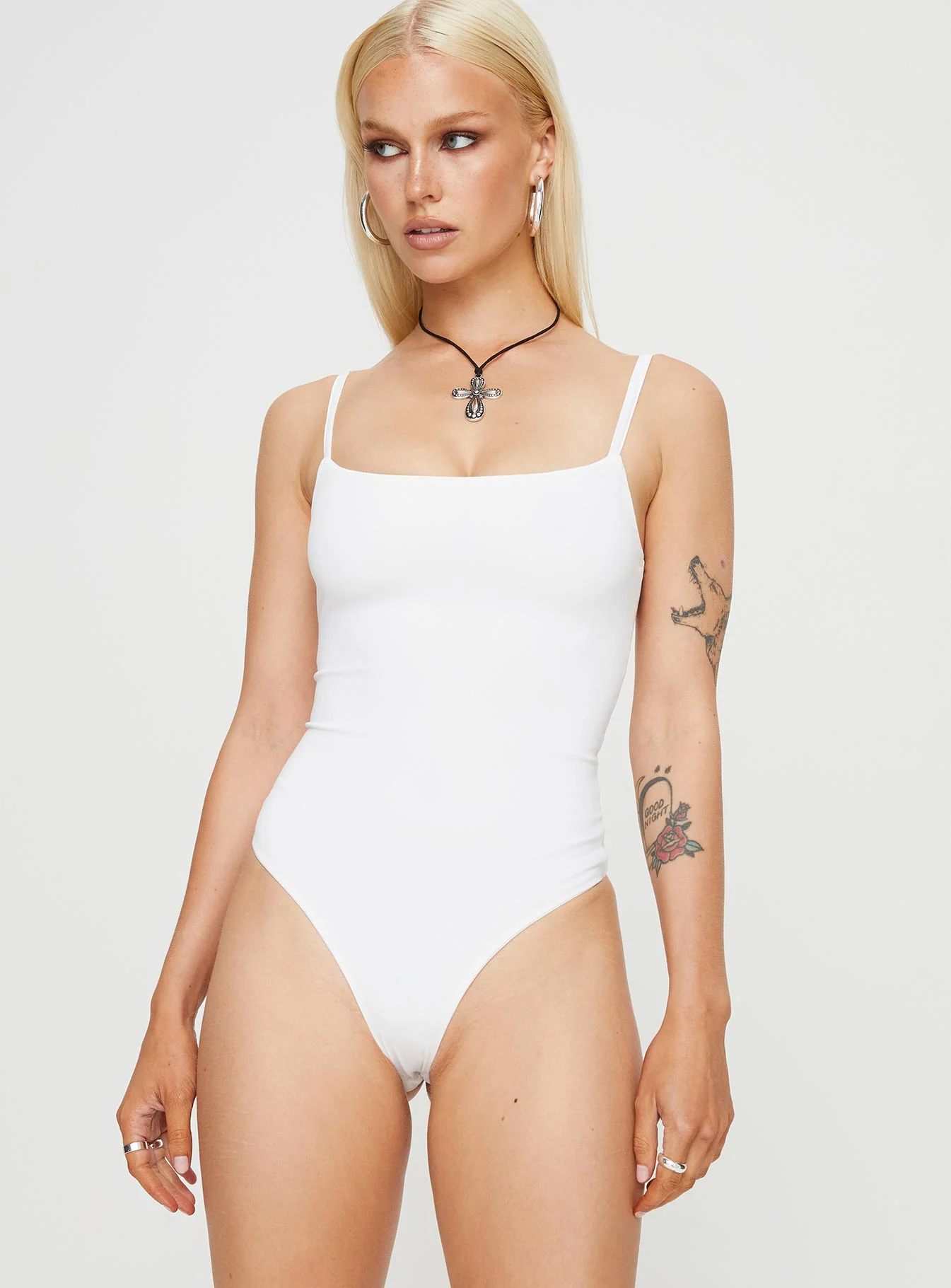 Off Stage Bodysuit White - Image 6