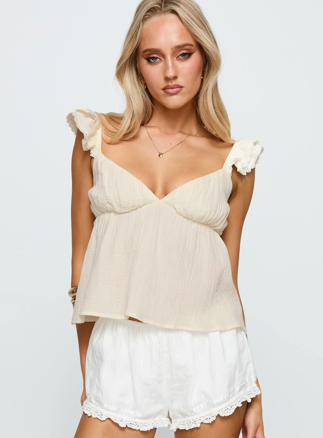 On A Date Top Cream - Image 2